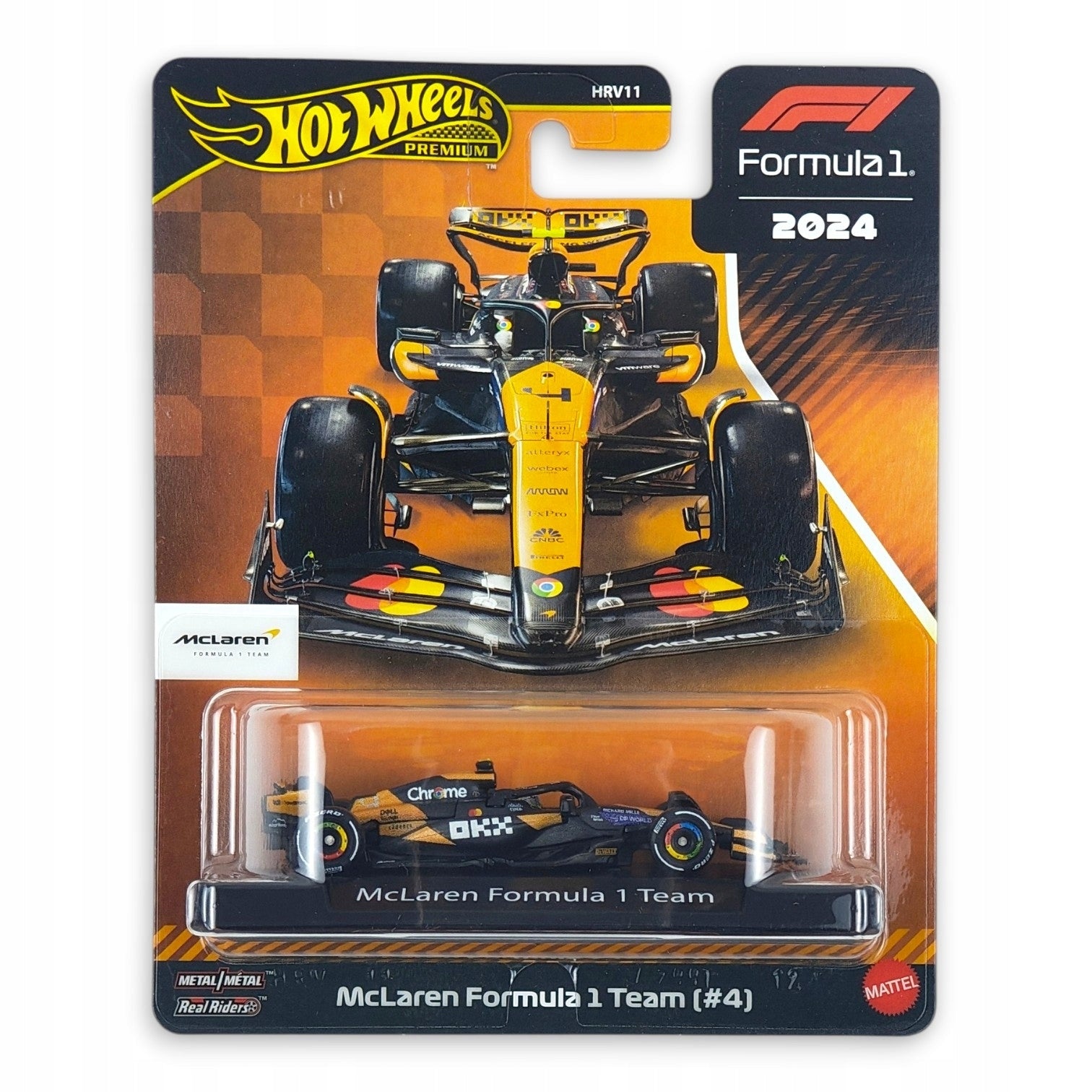 Hot Wheels Premium - McLaren Formula 1 Team #4 Lando Norris F1