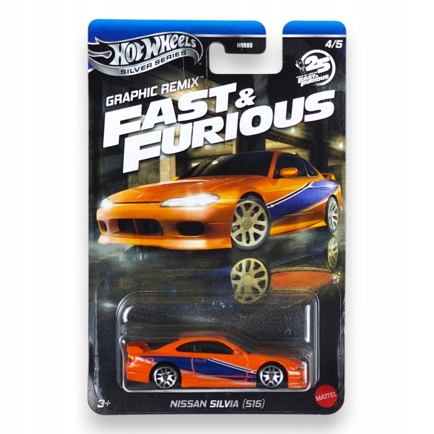 Hot Wheels - Nissan Silvia S15 Graphic Remix Fast & Furious