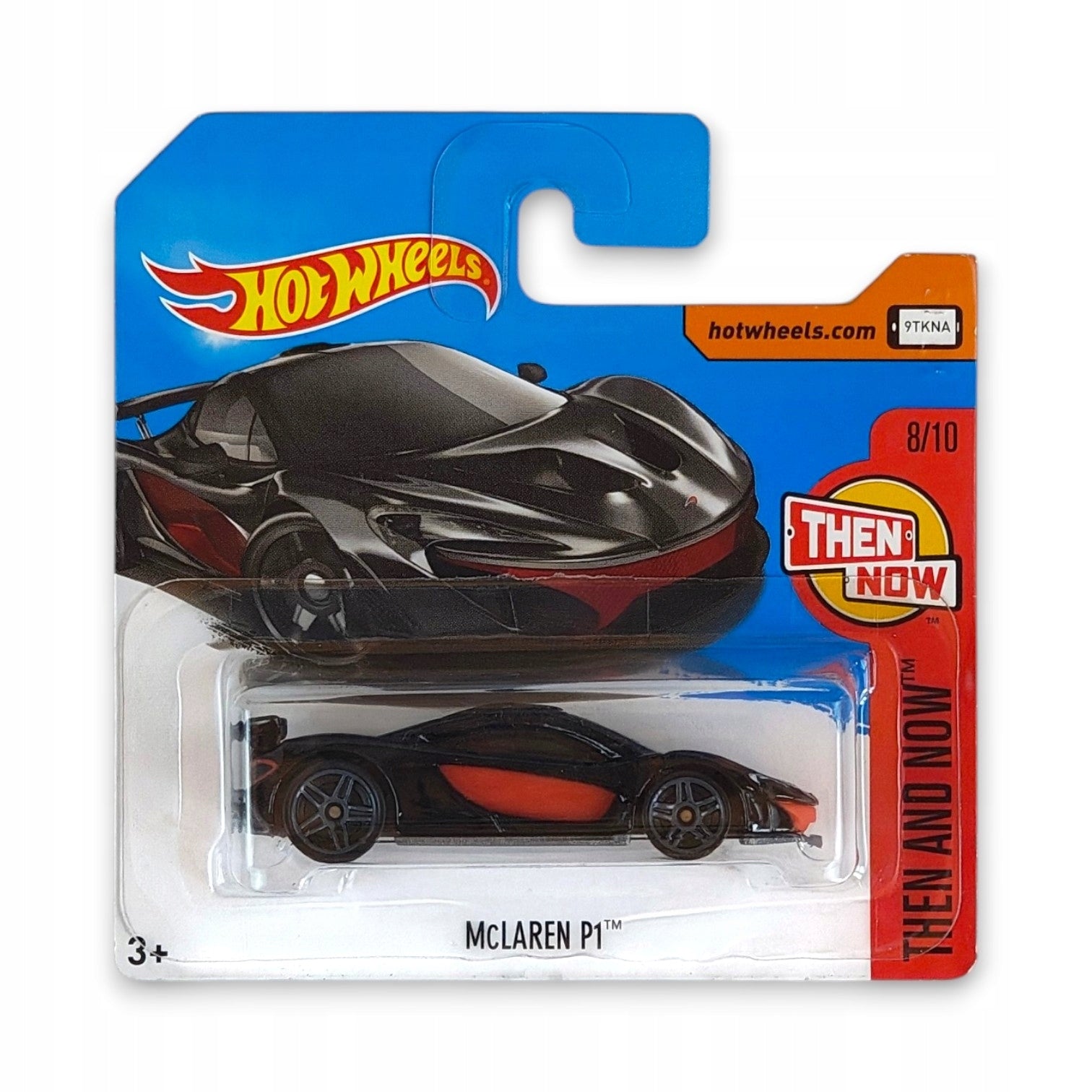Hot Wheels - McLaren P1 DVB05 Czarny Then And Now
