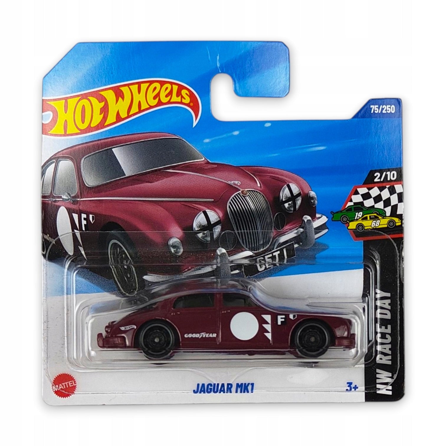 Hot Wheels - Jaguar MK1 OUTLET Delikatne zagięcia