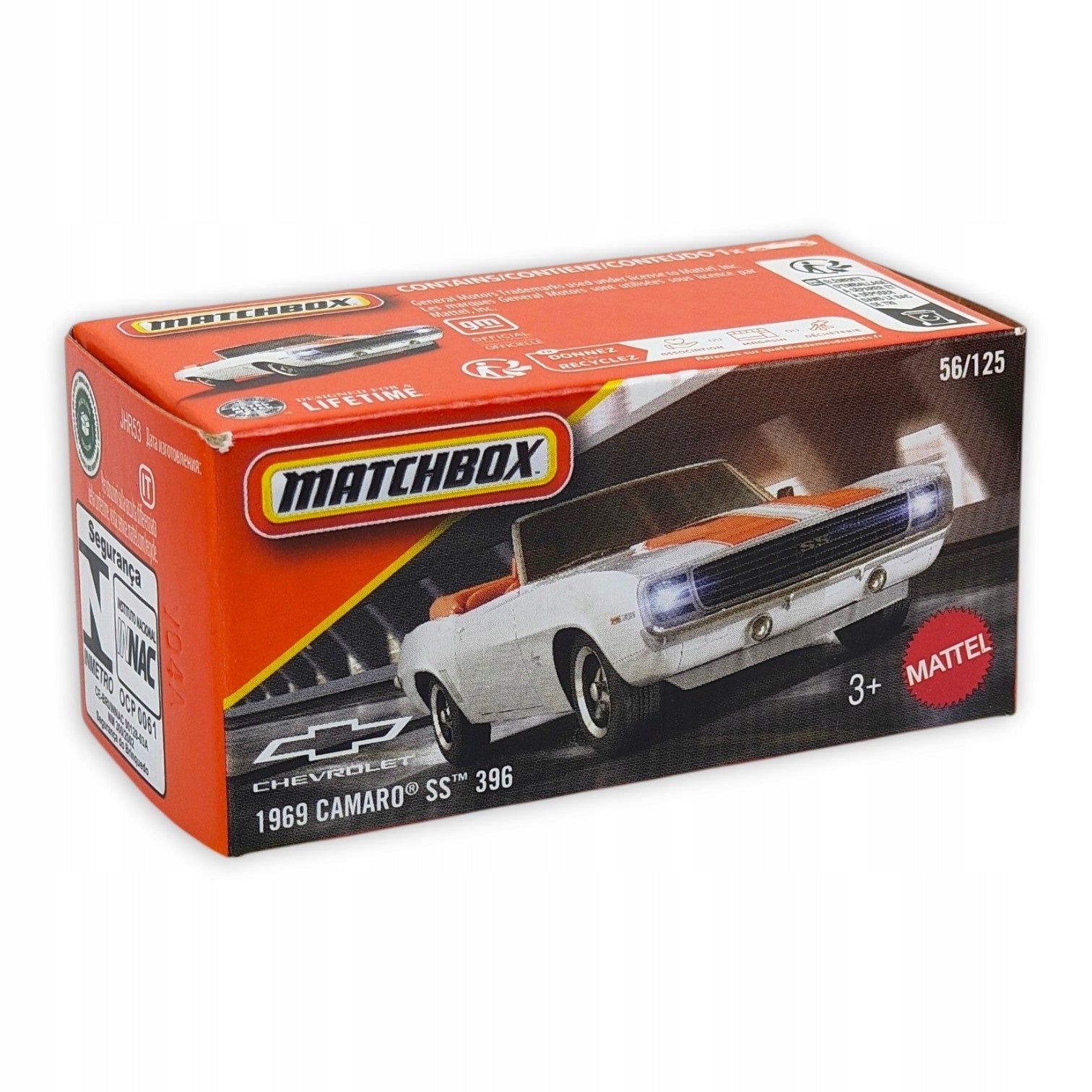 Matchbox - 1969 Camaro SS 396