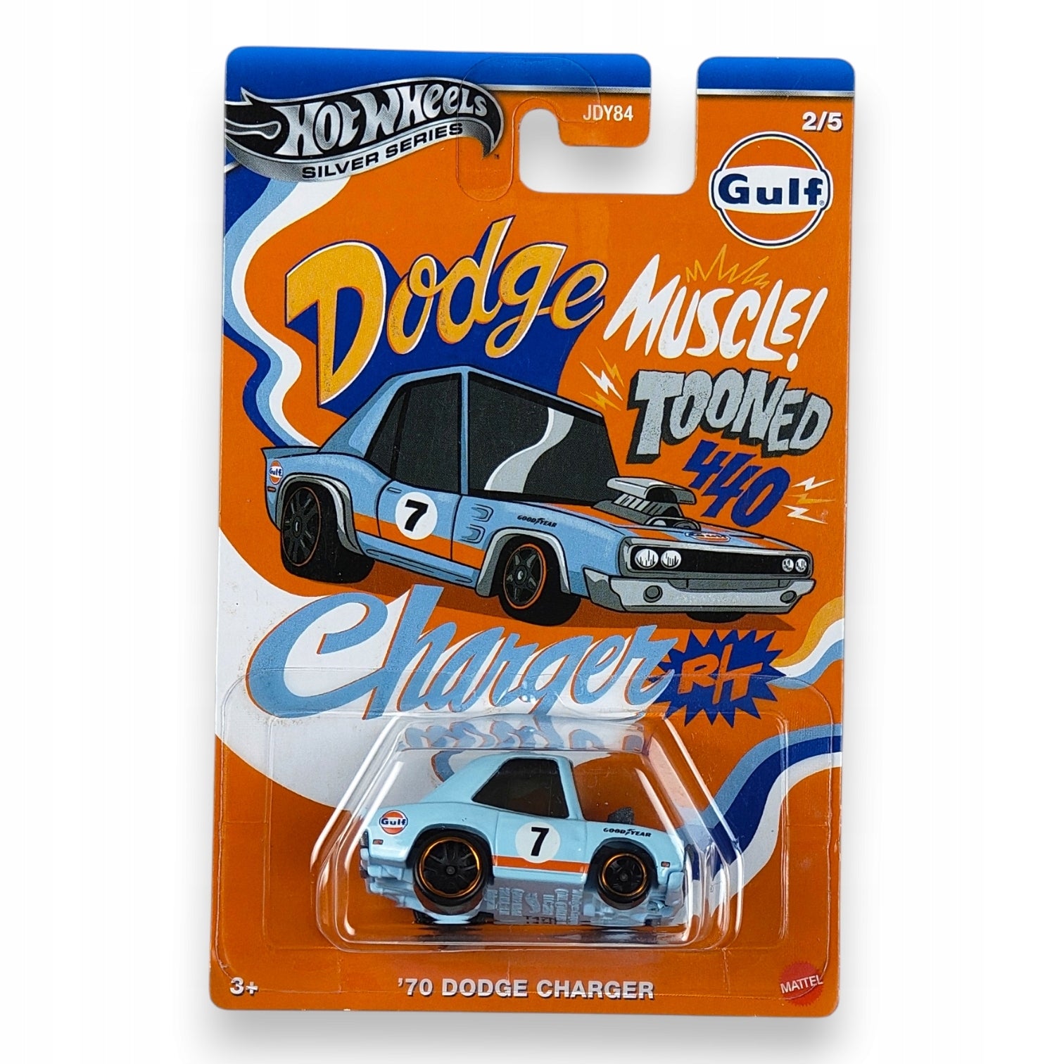 Hot Wheels - 70 Dodge Charger Tooned Gulf