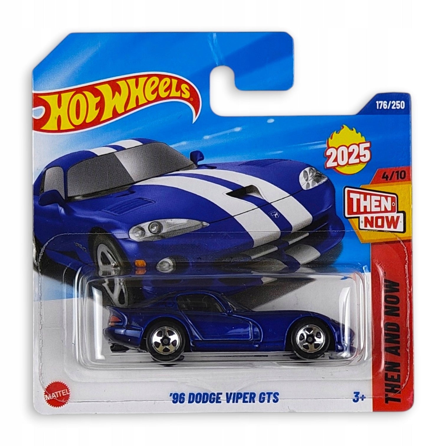 Hot Wheels - 96 Dodge Viper GTS OUTLET Delikatne zagięcia