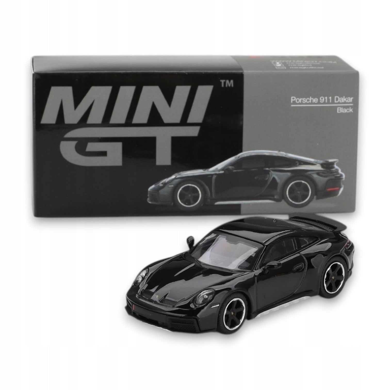 Mini GT - 1:64 Porsche 911 Dakar Black LHD MGT00958L
