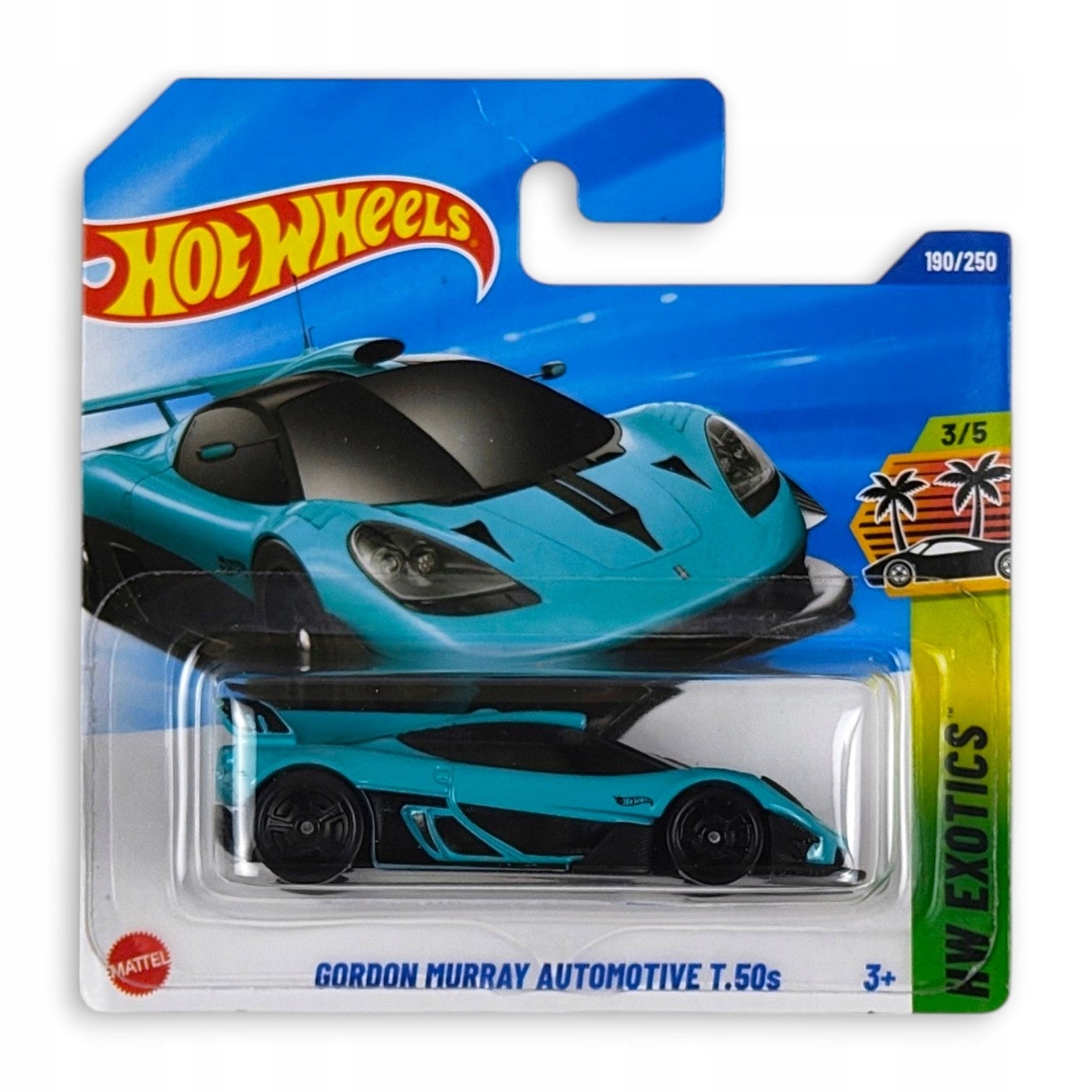 Hot Wheels - Gordon Murray Automotive T.50s OUTLET Delikatne zagięcia