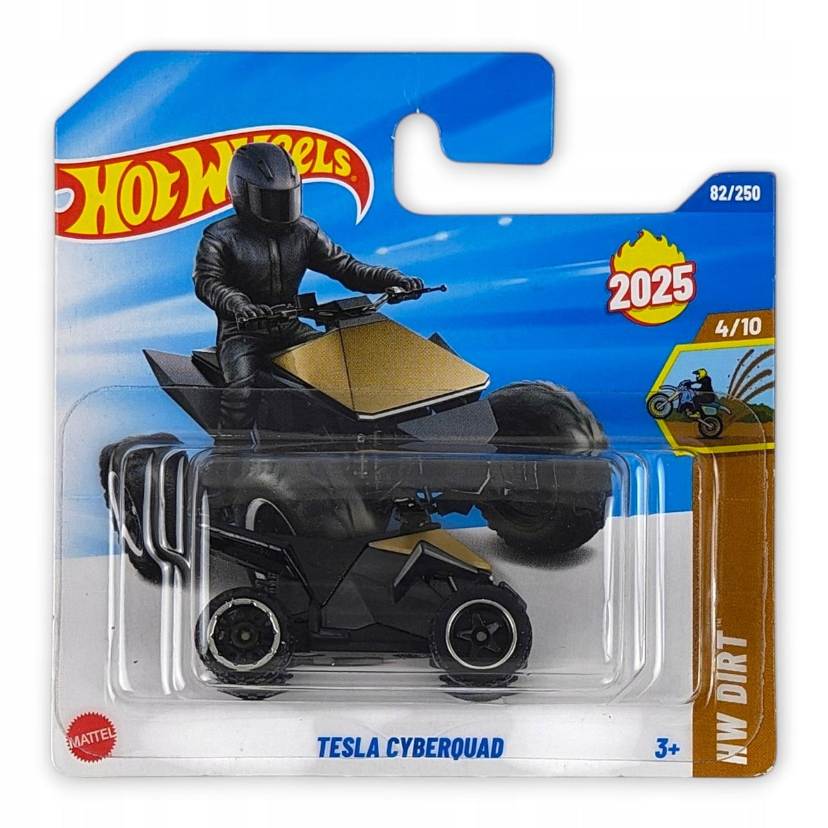 Hot Wheels - Tesla Cyberquad OUTLET Delikatne zagięcia