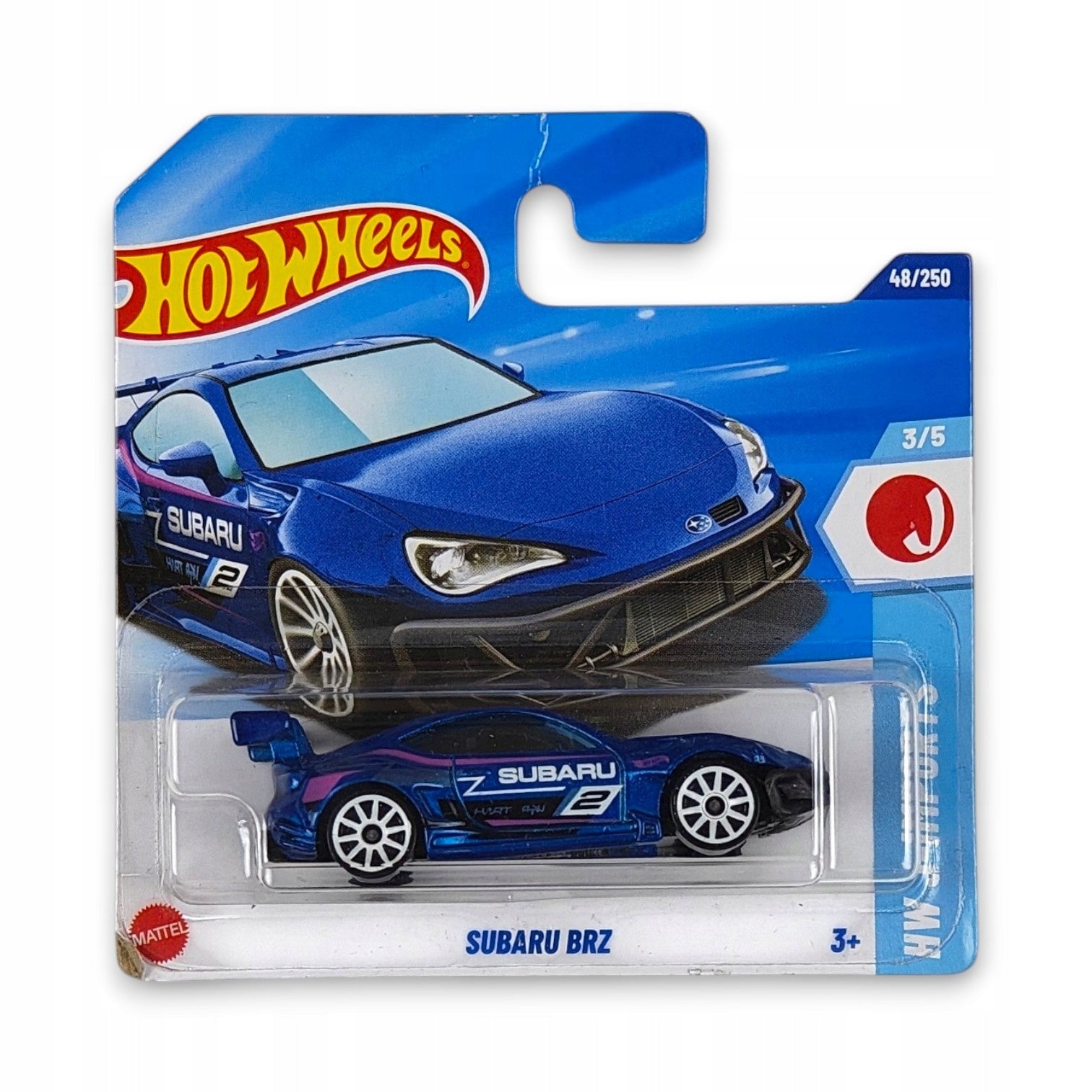 Hot Wheels - Subaru BRZ OUTLET Delikatne zagięcia
