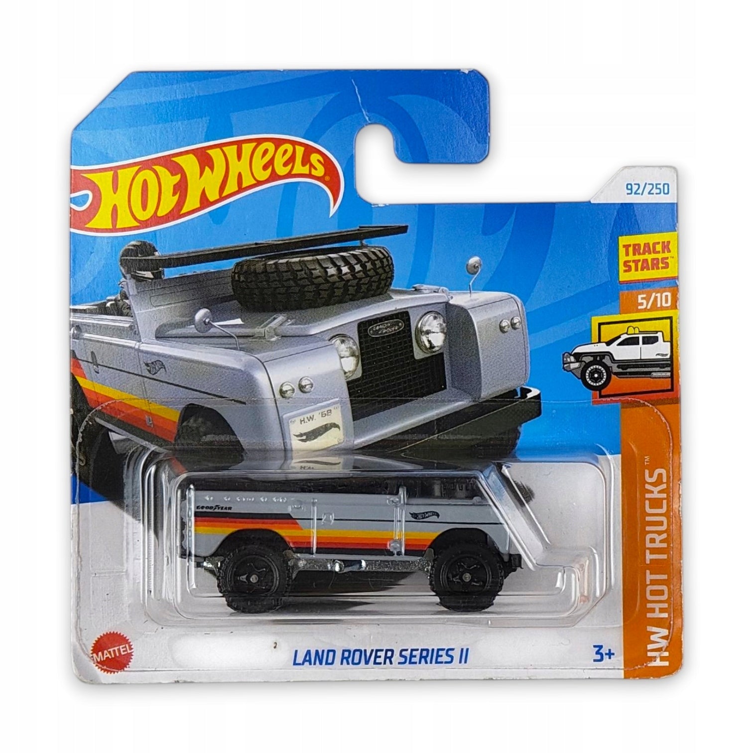 Hot Wheels - Land Rover Series II 2 OUTLET Delikatne zagięcia