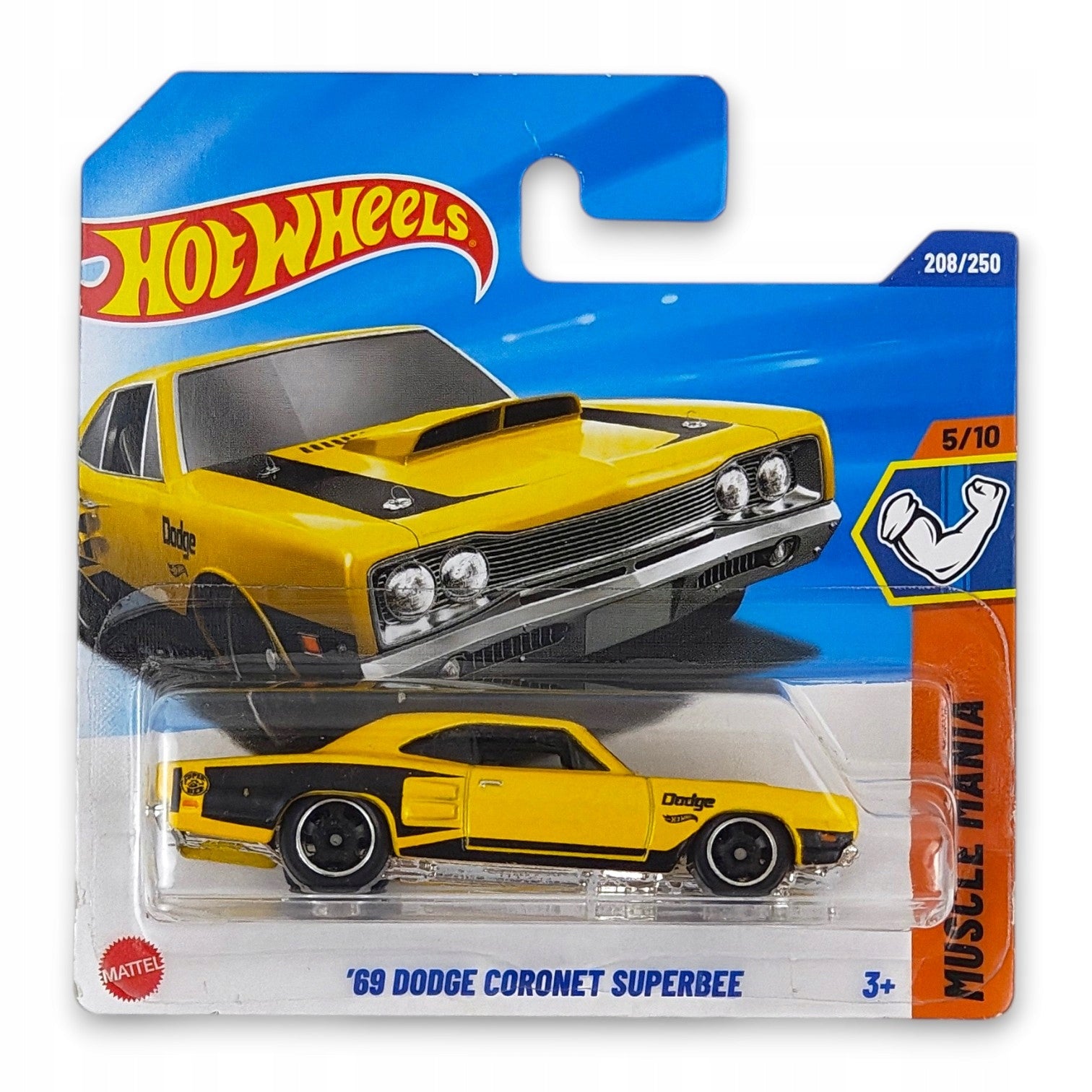 Hot Wheels - 69 Dodge Coronet Superbee OUTLET Delikatne zagięcia