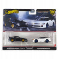 Hot Wheels Premium - 2-Pak 96 Nissan 180SX Type X, Nissan SilEighty