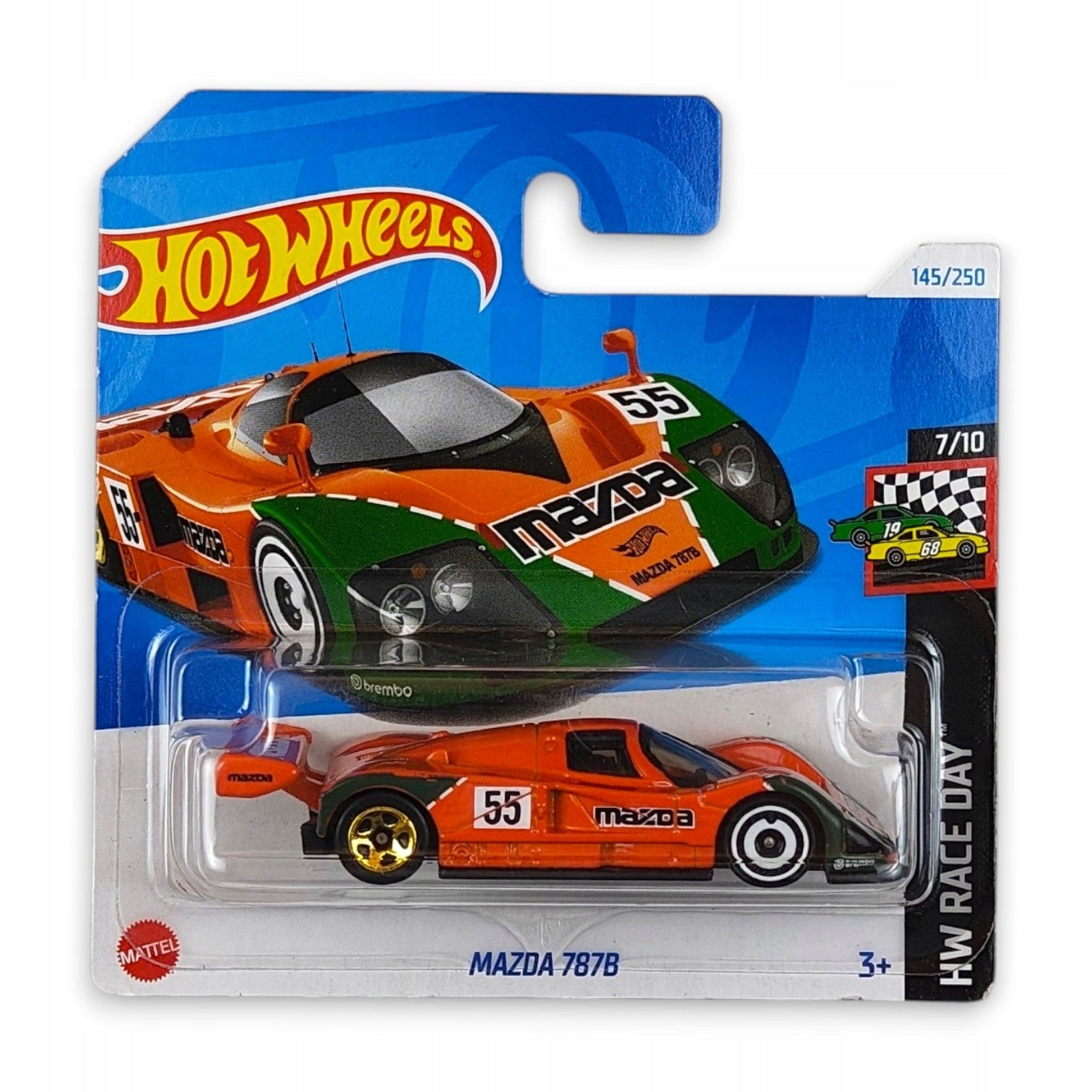 Hot Wheels - Mazda 787B OUTLET Delikatne zagięcia