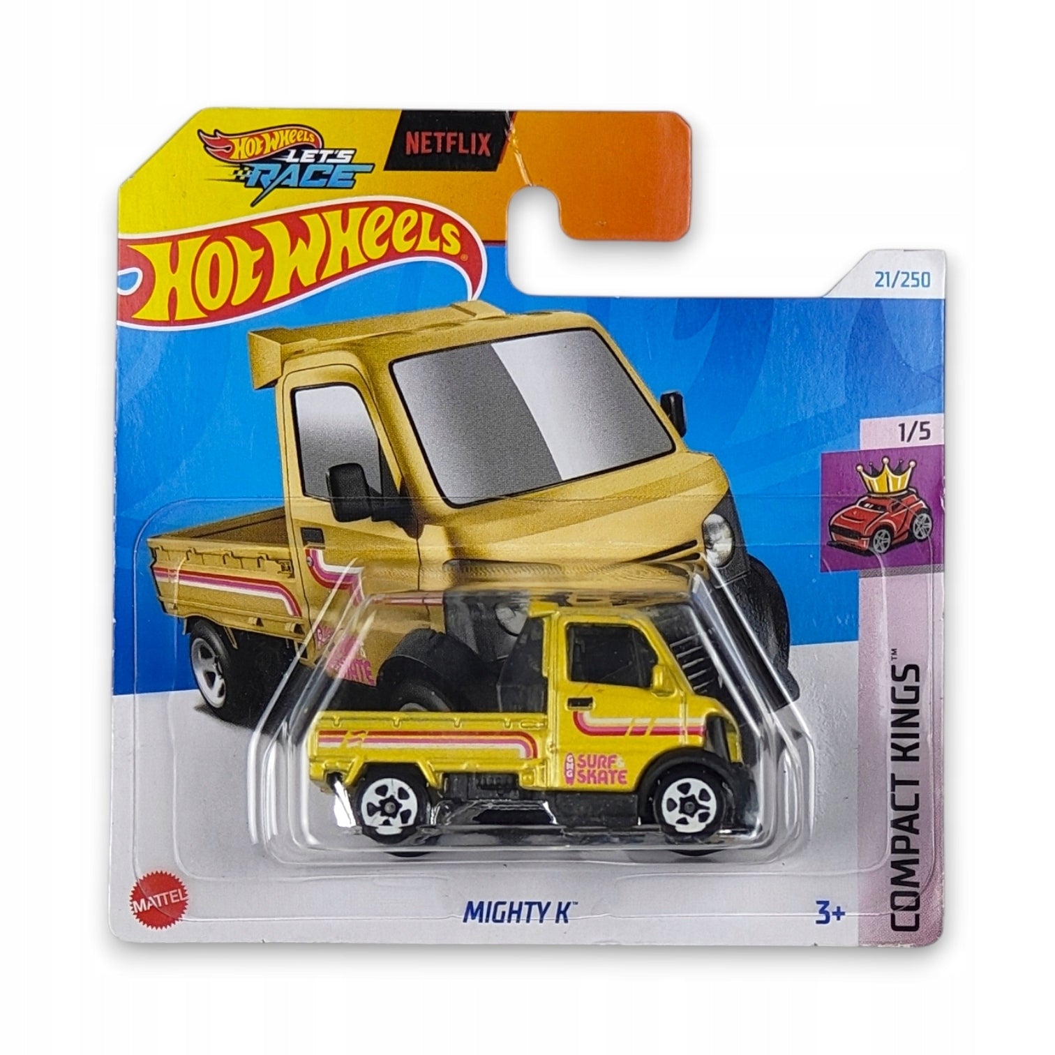 Hot Wheels - Mighty K OUTLET Delikatne zagięcia
