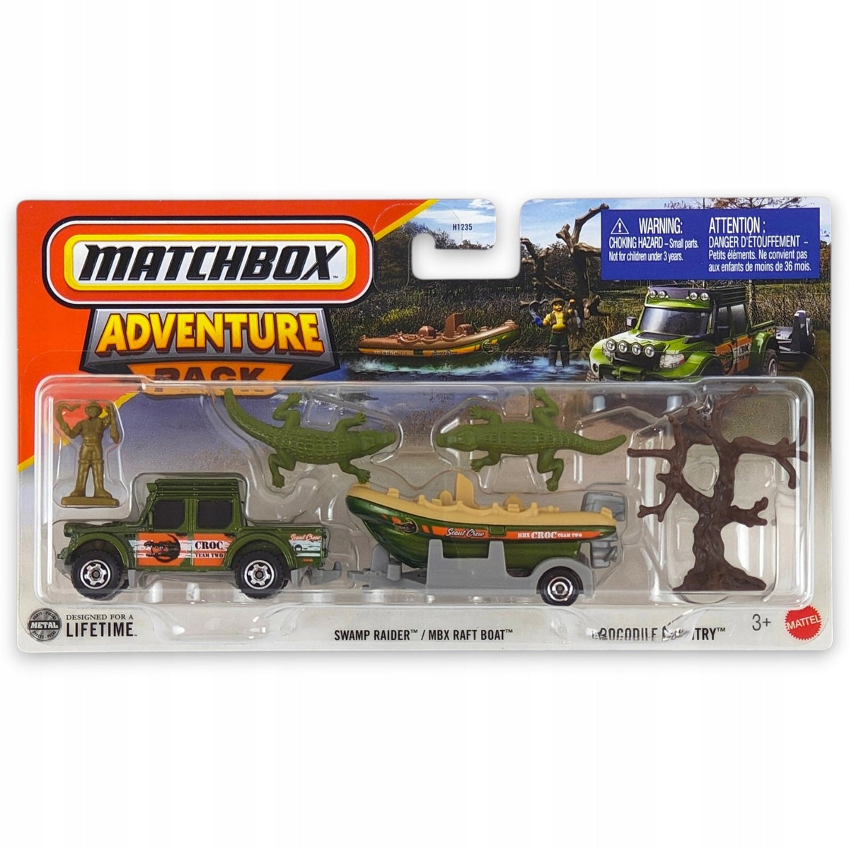 Matchbox Adventure Pack - Crocodile Country