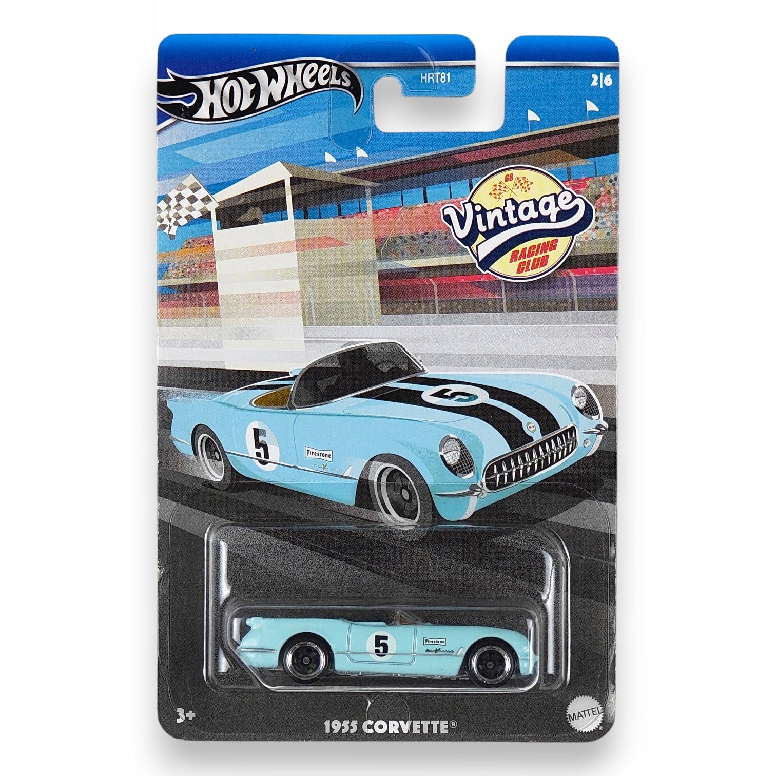 Hot Wheels - 1955 Corvette Vintage Racing Club