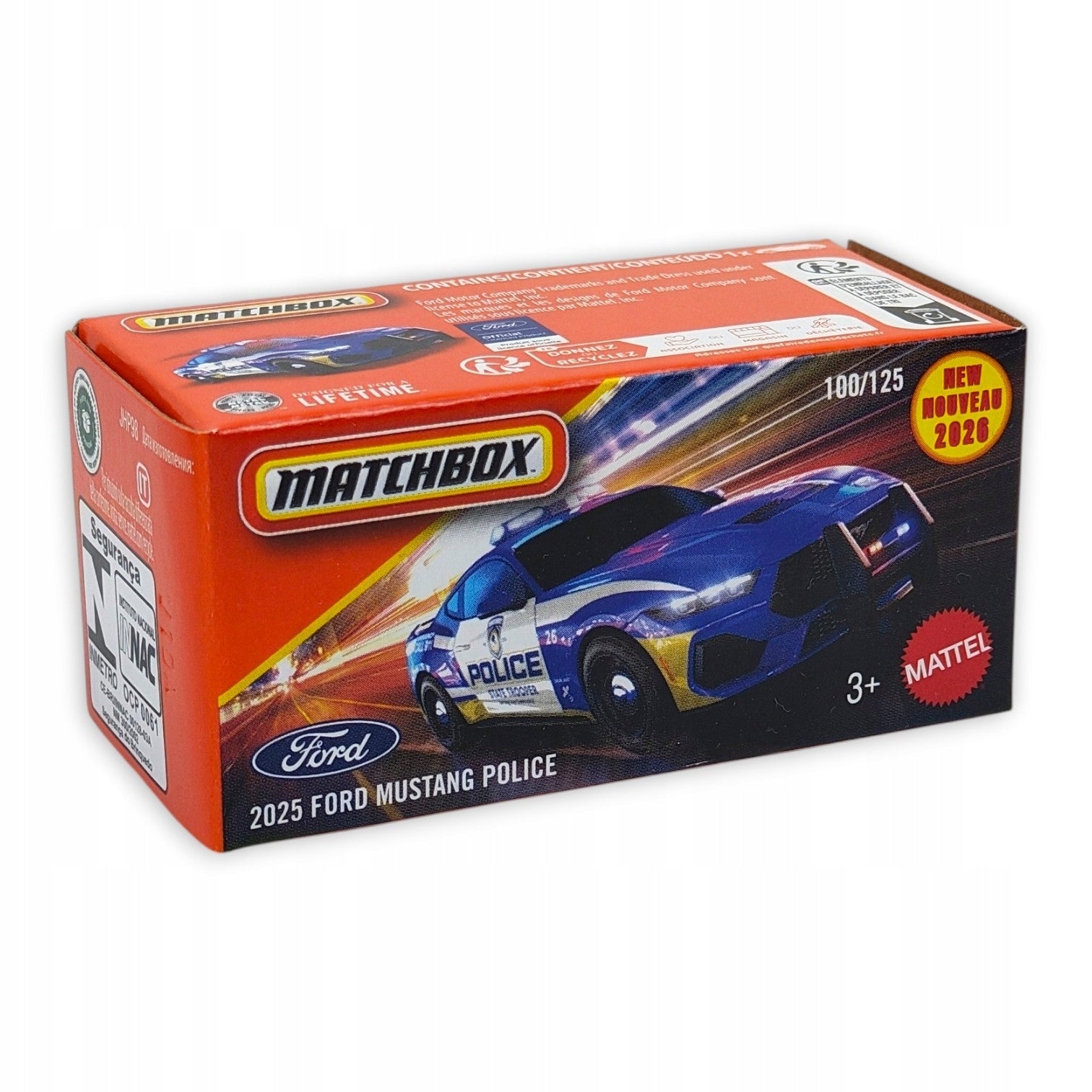 Matchbox - 2025 Ford Mustang Police