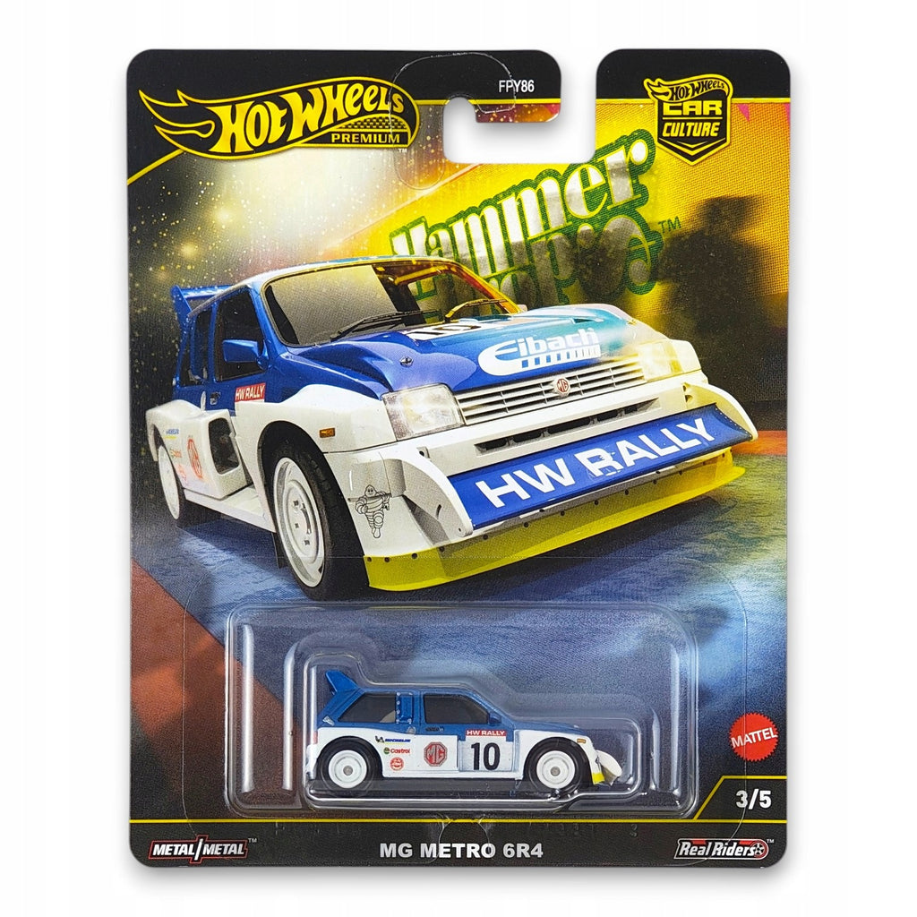 Hot Wheels Premium - MG Metro 6R4 Hammer Drop