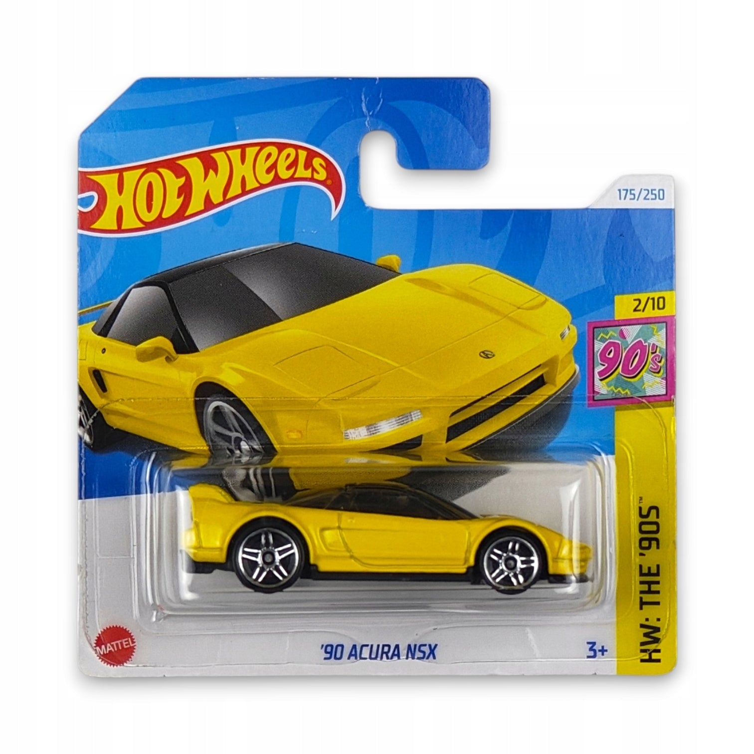 Hot Wheels - 90 Acura NSX OUTLET Delikatne zagięcia