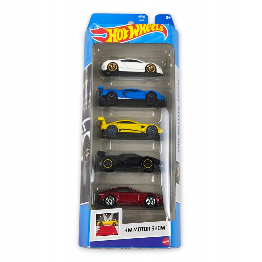 Hot Wheels - 5-pack HW Motor Show HTV49 OUTLET
