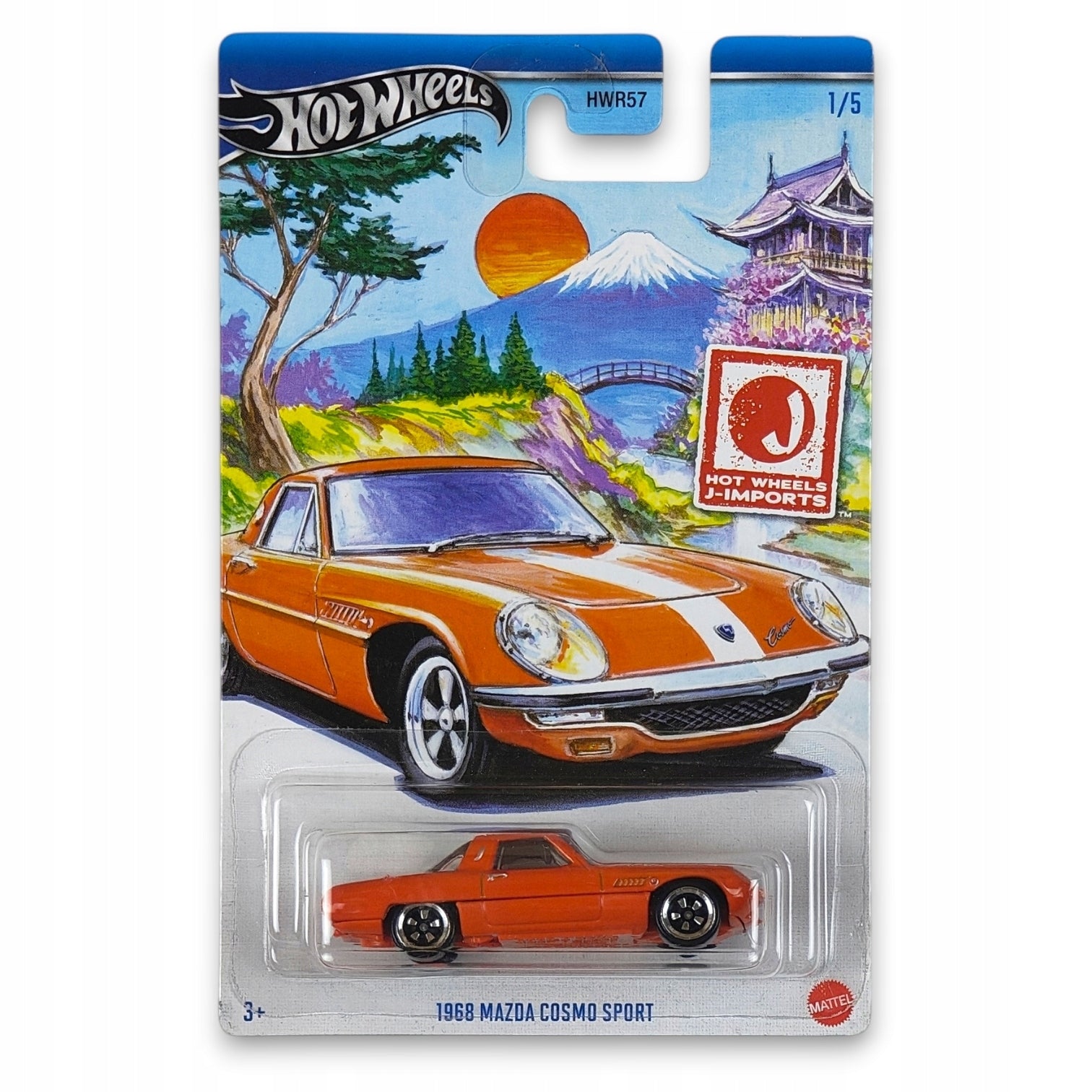 Hot Wheels - 1968 Mazda Cosmo Sport J-Imports