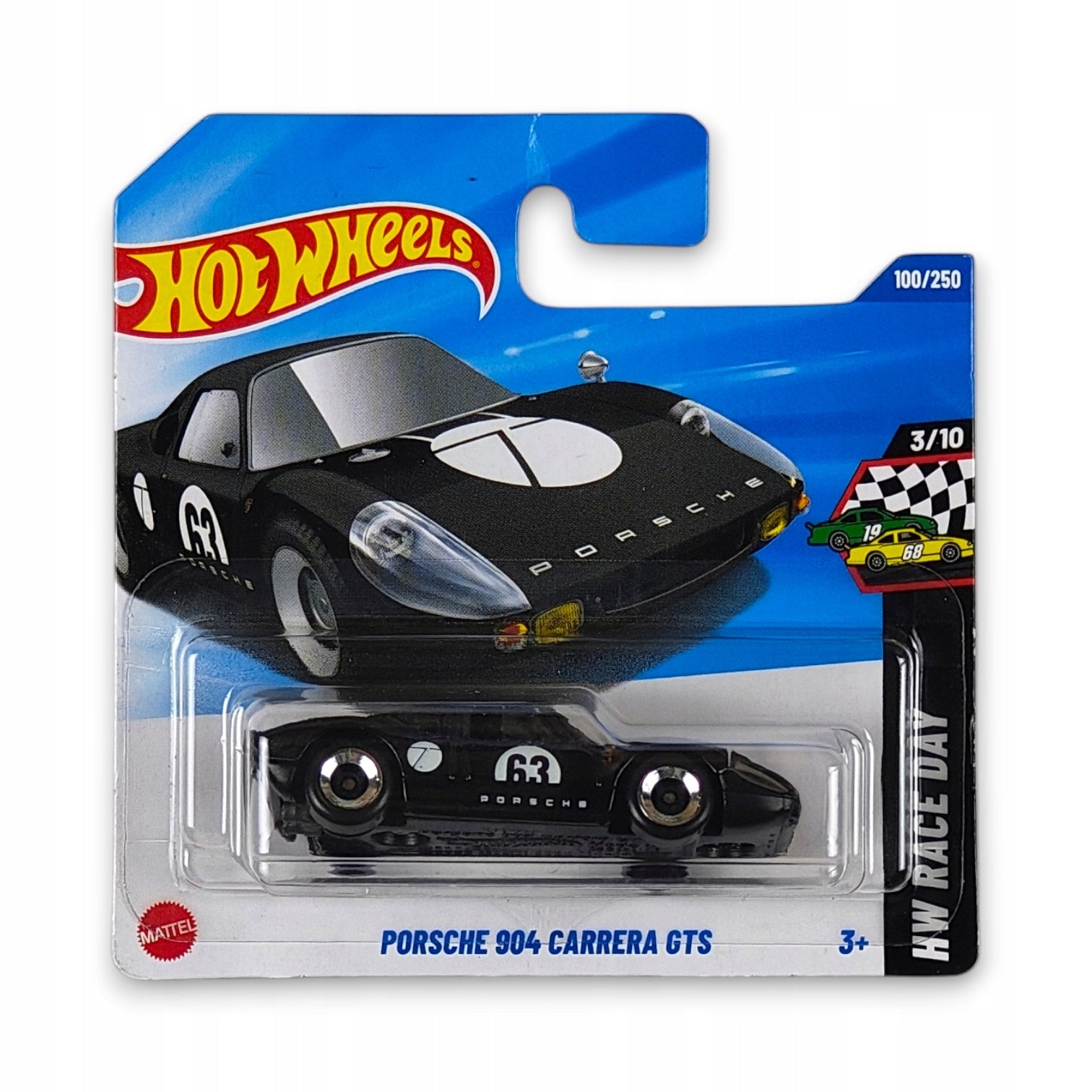 Hot Wheels - Porsche 904 Carrera GTS OUTLET Delikatne zagięcia