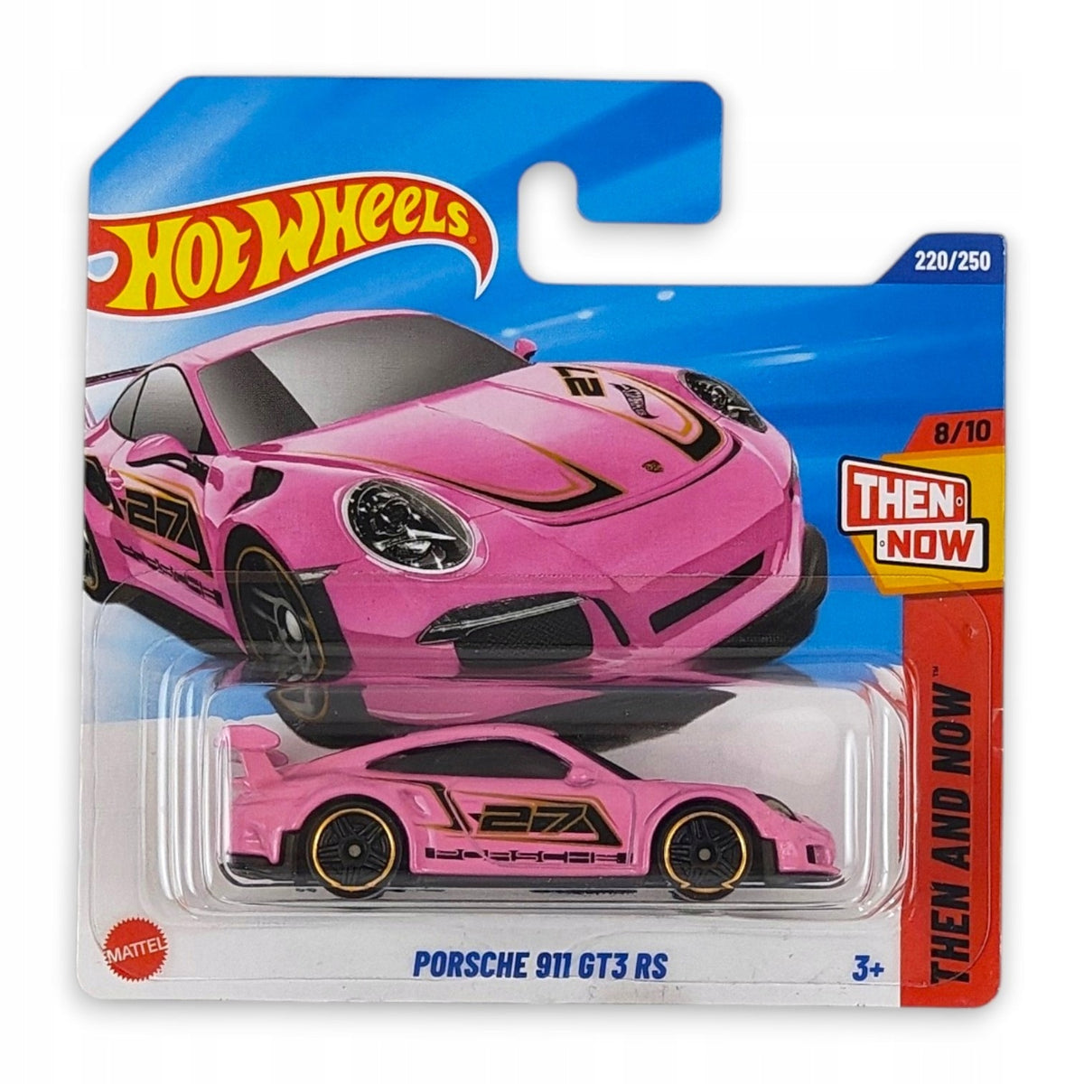Hot Wheels - Porsche 911 GT3 RS OUTLET Delikatne zagięcia