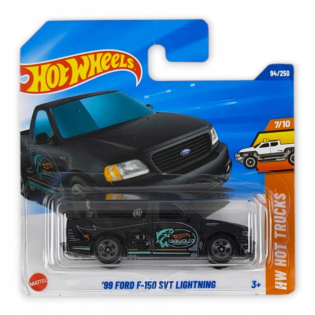 Hot Wheels - 99 Ford F-150 SVT Lightning OUTLET Delikatne zagięcia
