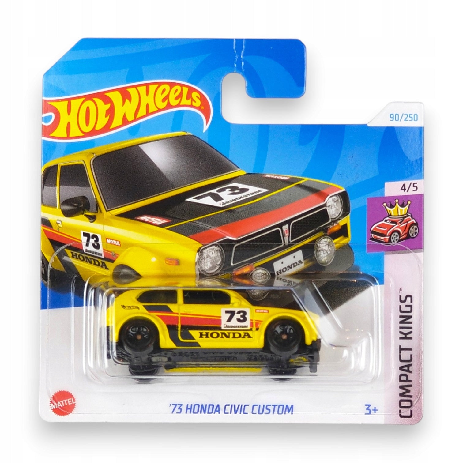 Hot Wheels - 73 Honda Civic Custom OUTLET Delikatne zagięcia
