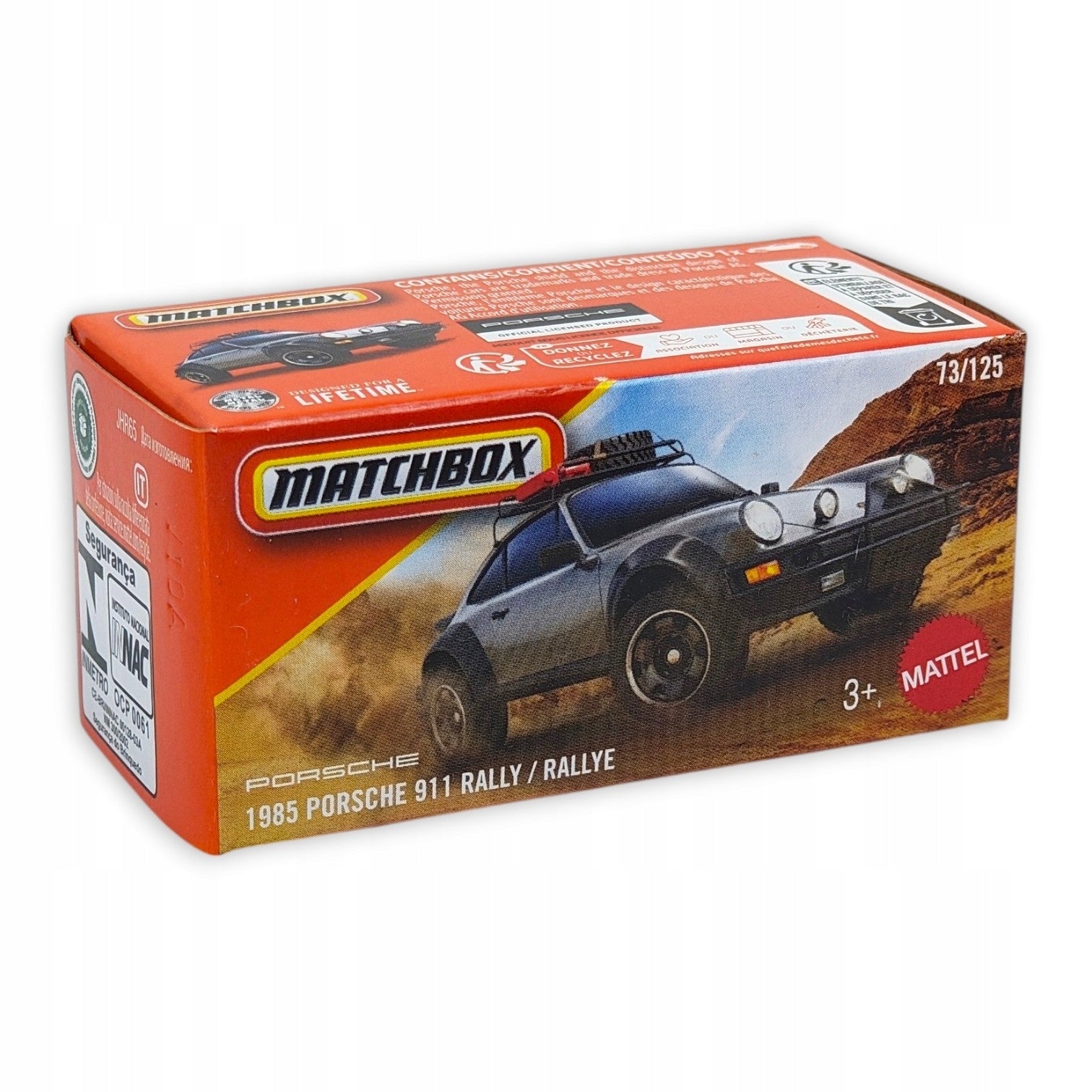 Matchbox - 1985 Porsche 911 Rally