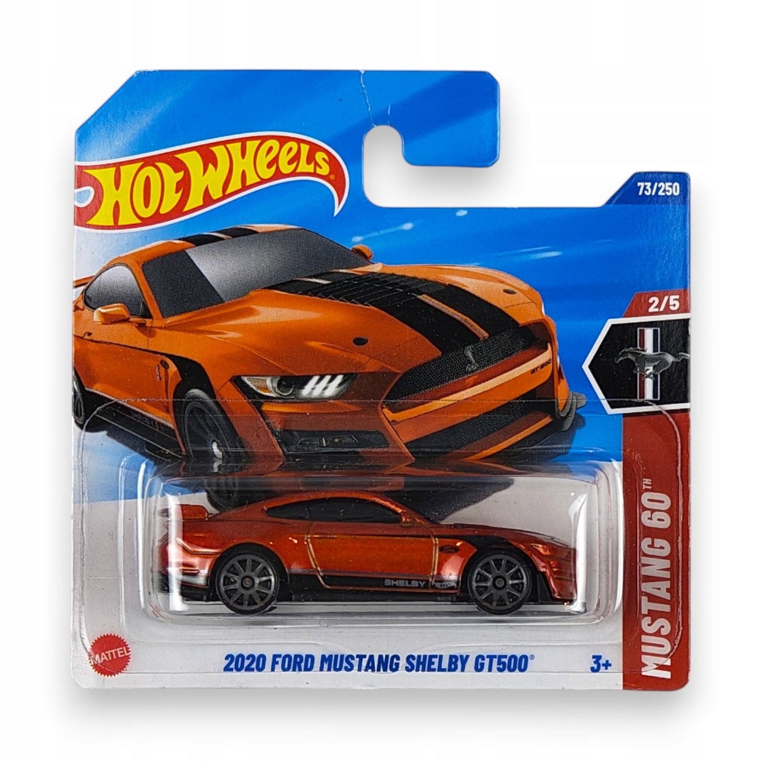 Hot Wheels - 2020 Ford Mustang Shelby GT500 OUTLET Delikatne zagięcia
