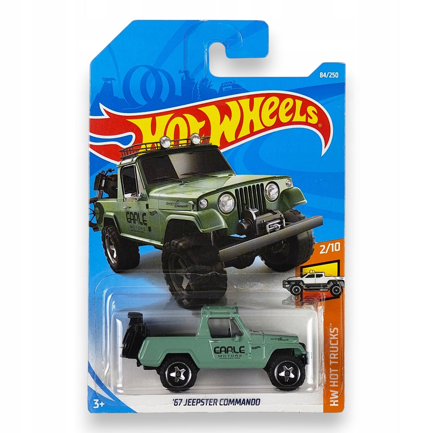 Hot Wheels - 67 Jeepster Commando Długa Karta