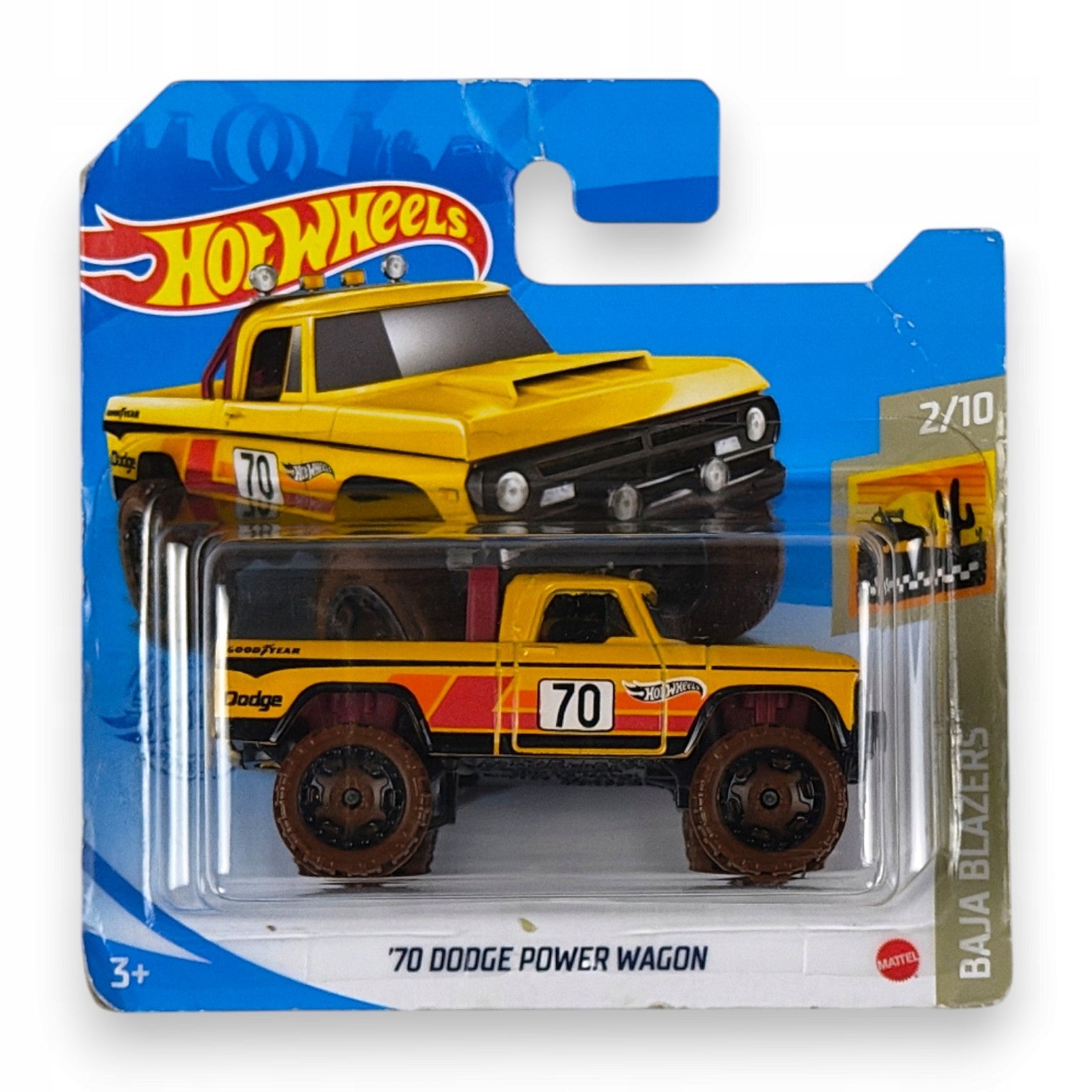 Hot Wheels - 70 Dodge Power Wagon OUTLET Delikatne zagięcia