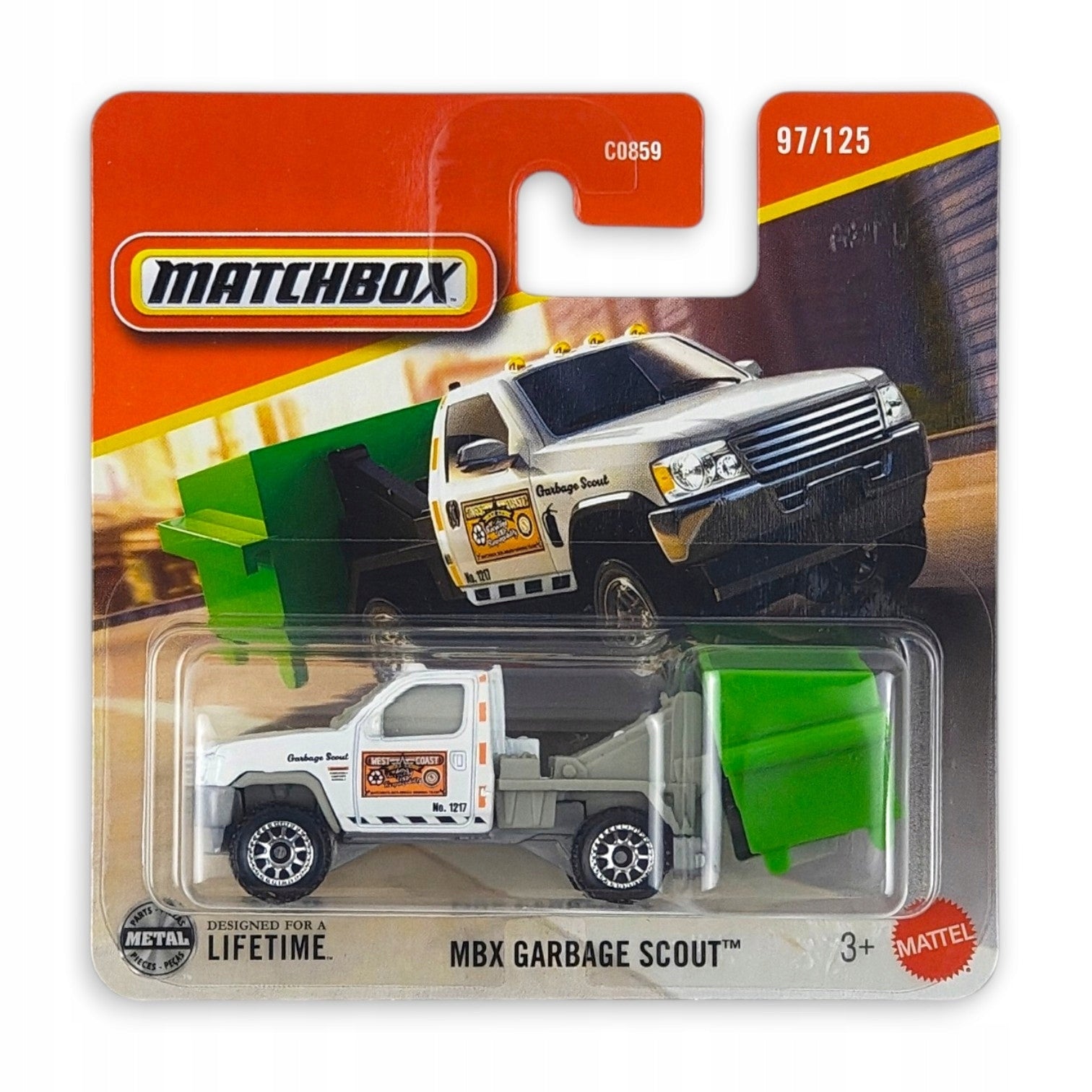 Matchbox - MBX Garbage Scout