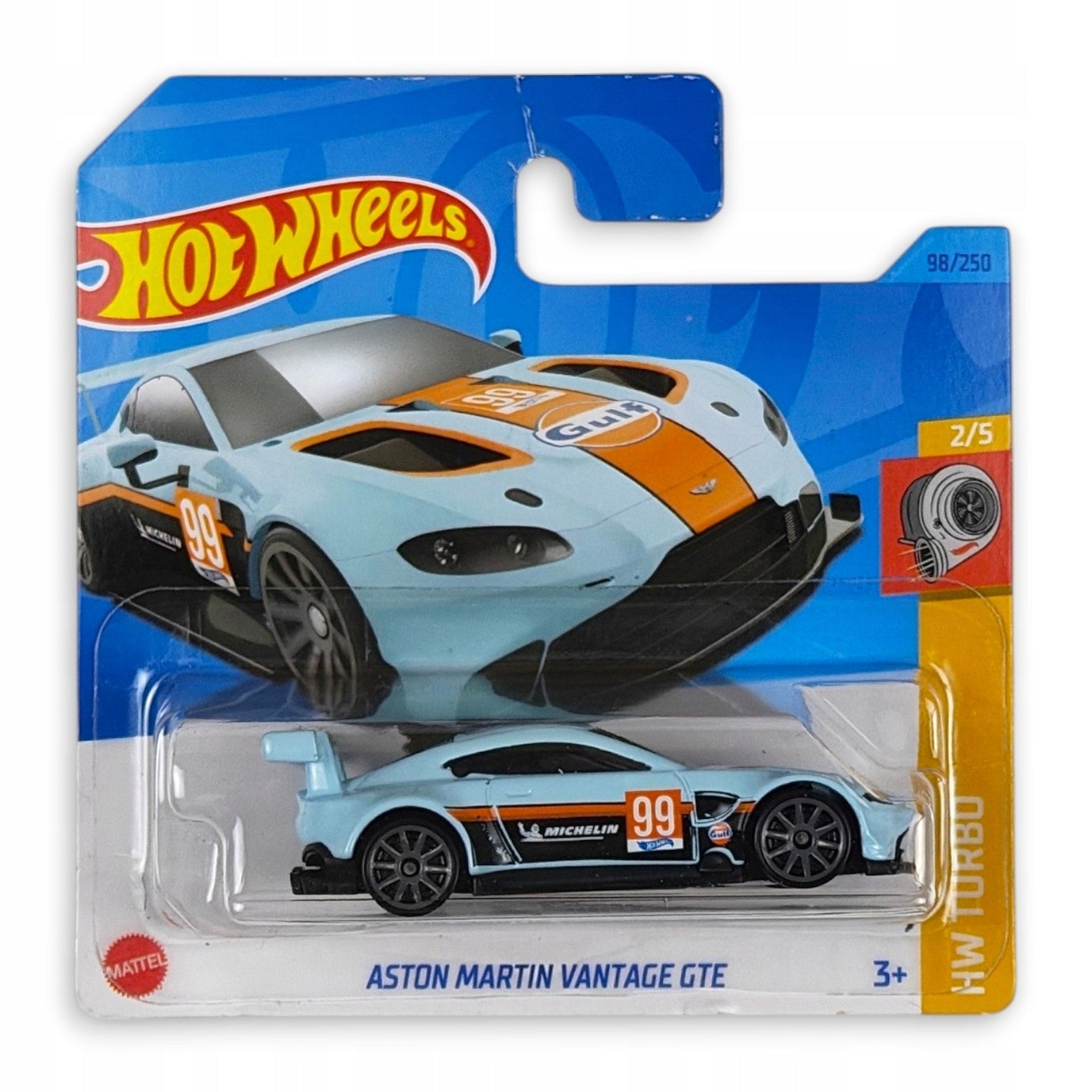 Hot Wheels - Aston Martin Vantage GTE OUTLET Uszkodzony Blister