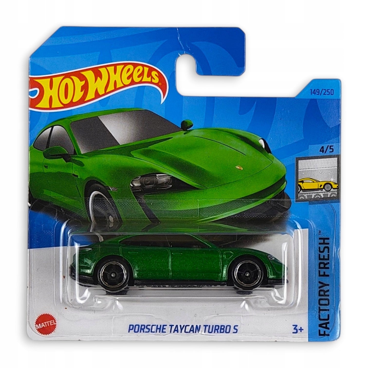 Hot Wheels - Porsche Taycan Turbo S OUTLET Delikatne zagięcia
