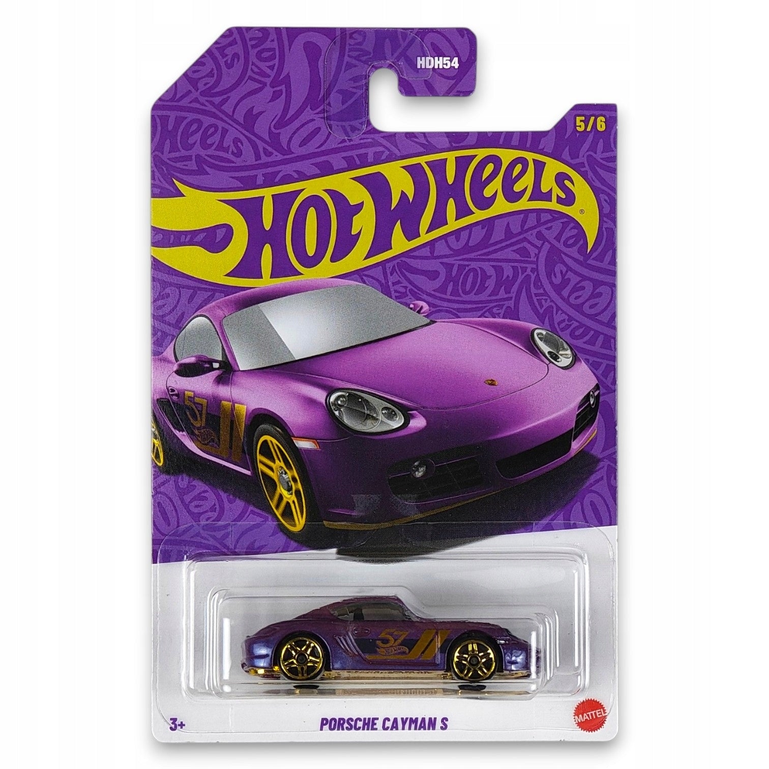 Hot Wheels - Porsche Cayman S Pearl & Chrome
