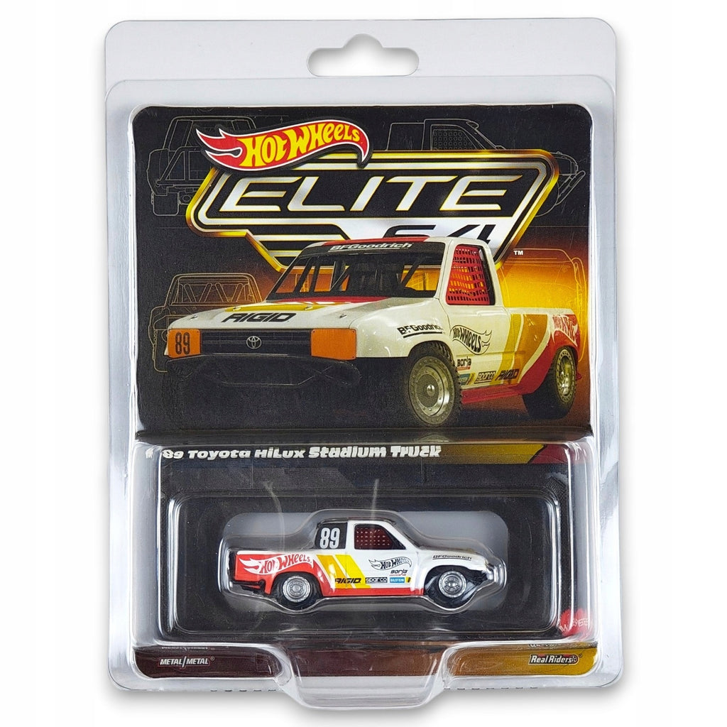 Hot Wheels Elite 64 - 1989 Toyota Hilux Stadium Truck w Protektorze