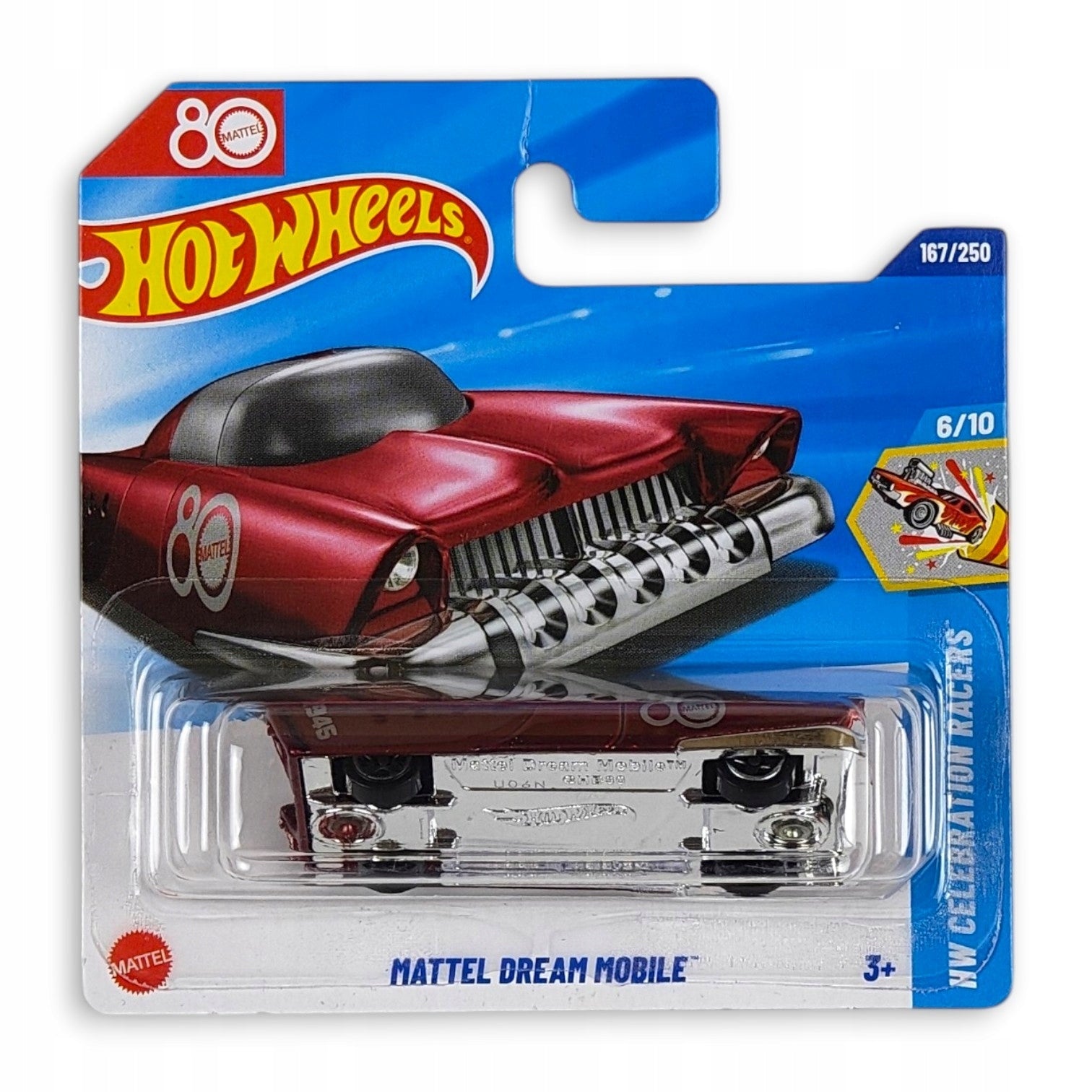 Hot Wheels - Mattel Dream Mobile OUTLET Delikatne zagięcia