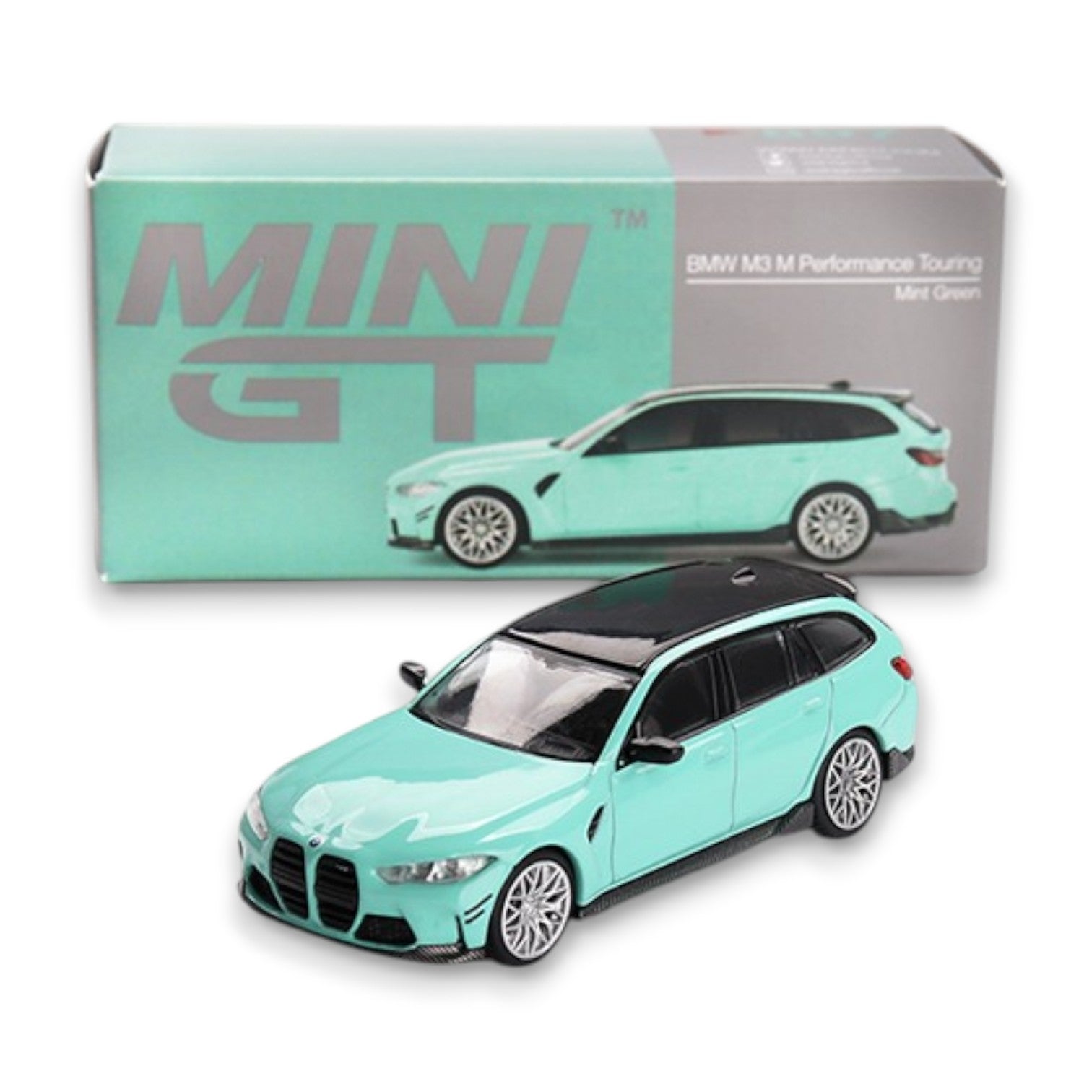 Mini GT - 1:64 BMW M3 M Performance Touring Mint Green LHD MGT00897L