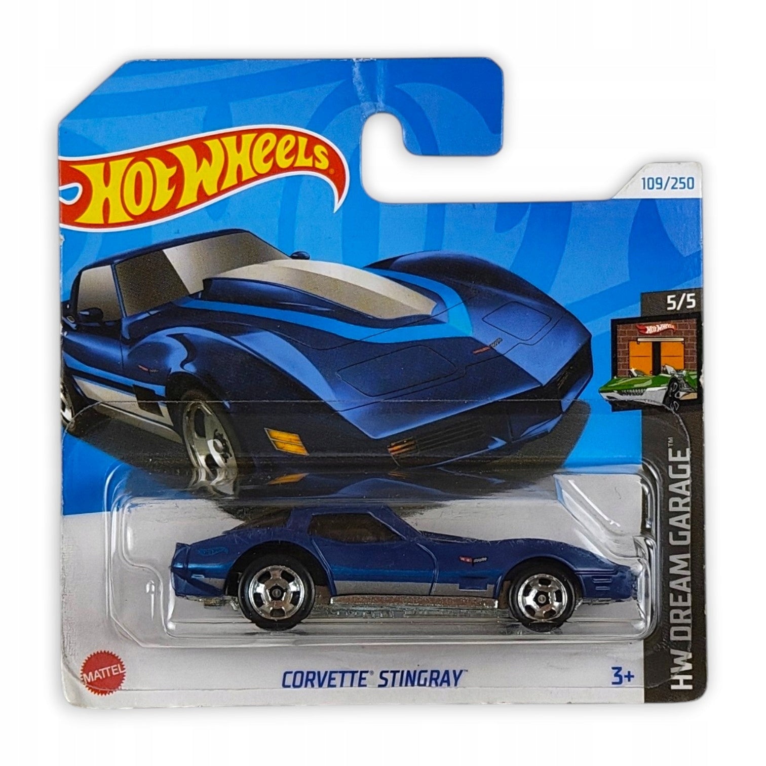 Hot Wheels - Corvette Stingray OUTLET Delikatne zagięcia