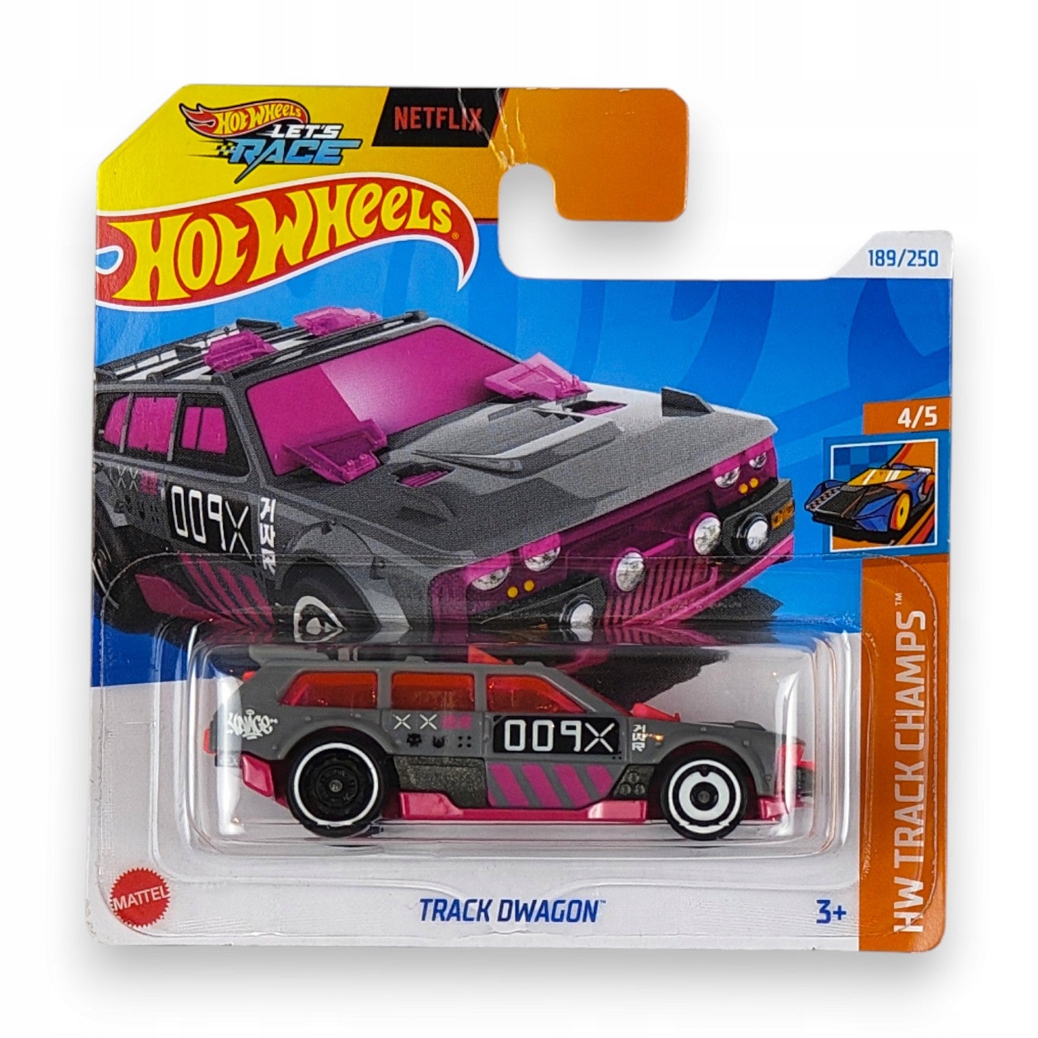 Hot Wheels - Track Dwagon OUTLET Delikatne zagięcia