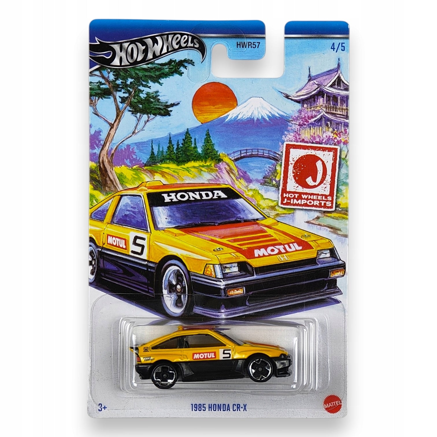 Hot Wheels - 1985 Honda CR-X J-Imports