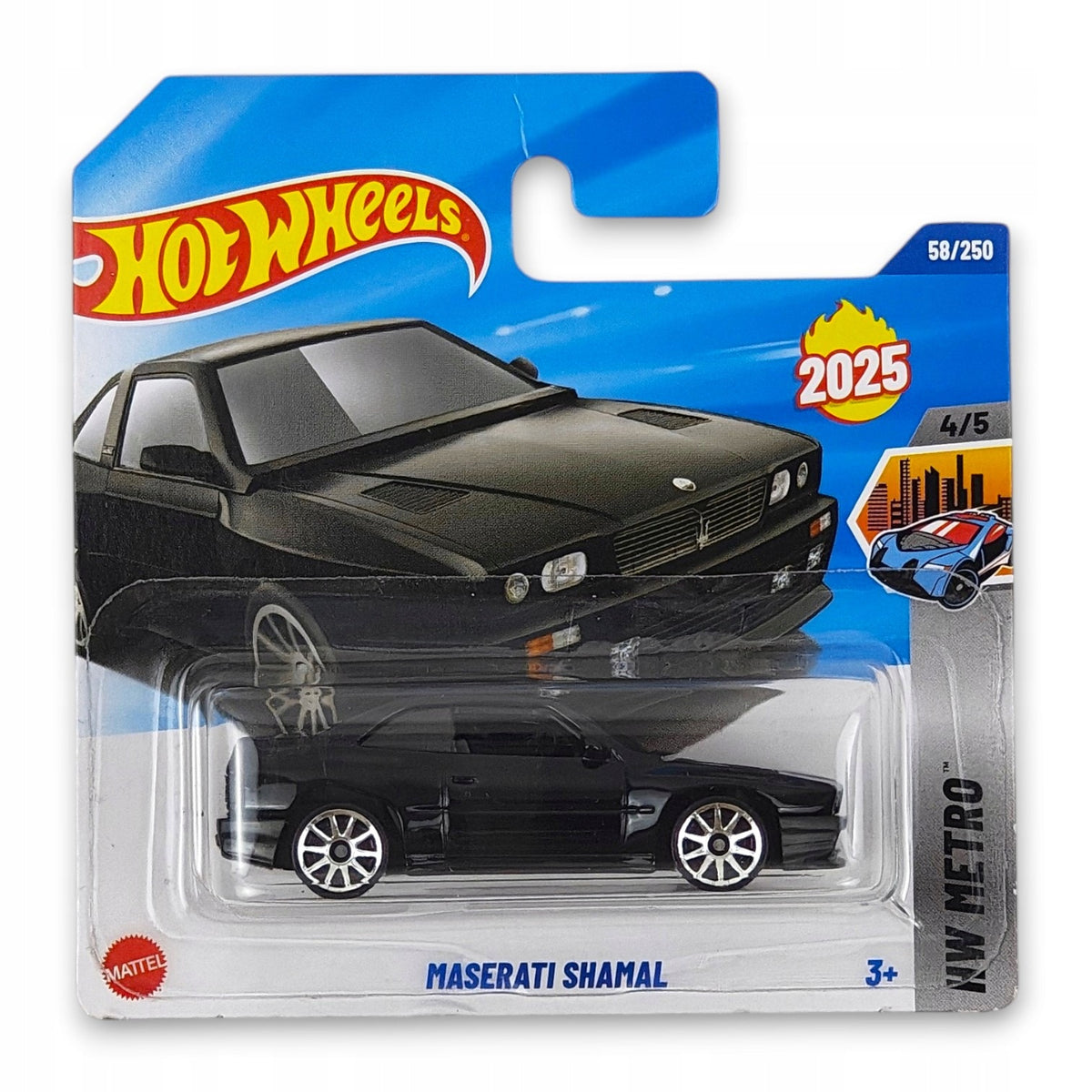 Hot Wheels - Maserati Shamal OUTLET Delikatne zagięcia