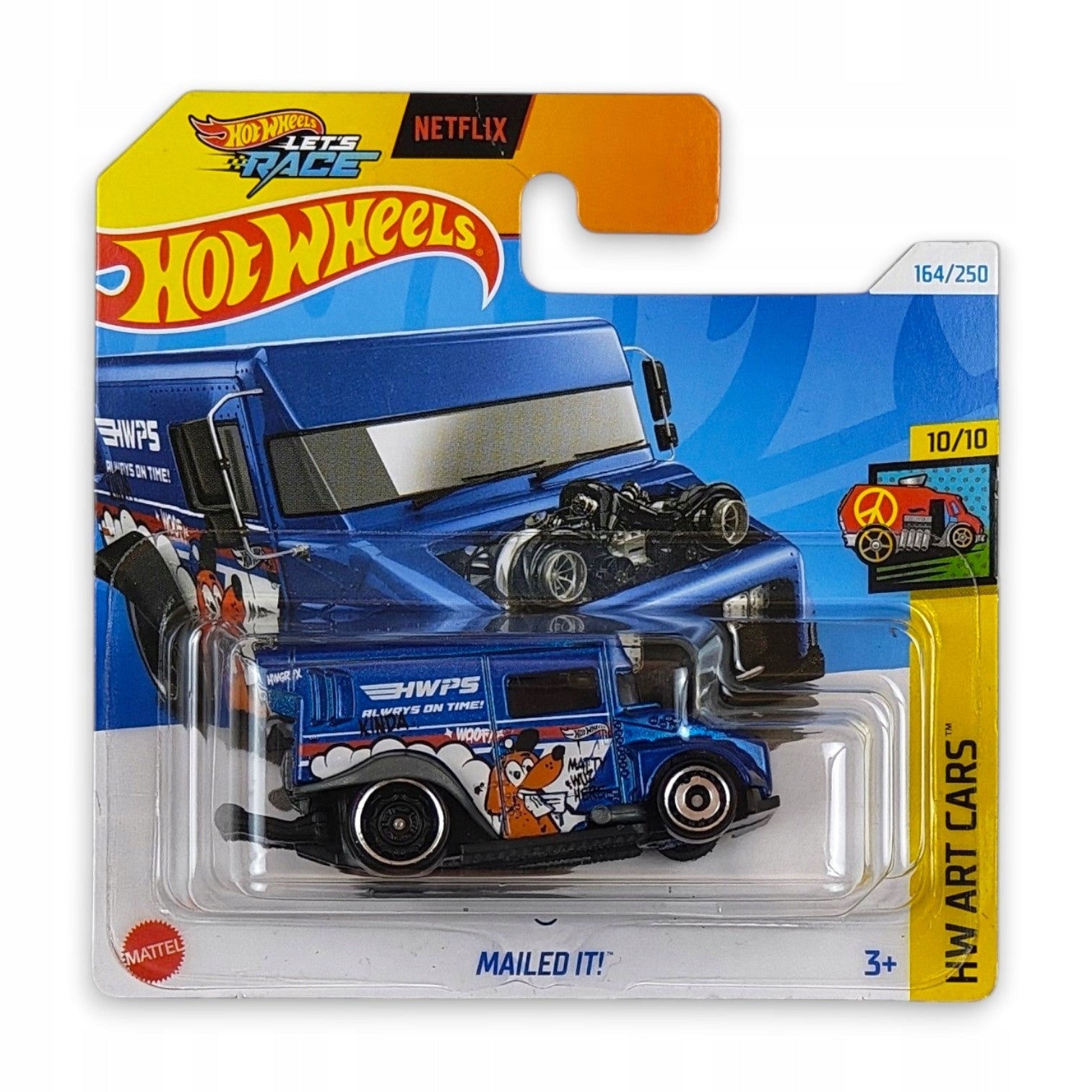 Hot Wheels - Mailed It! OUTLET Delikatne zagięcia