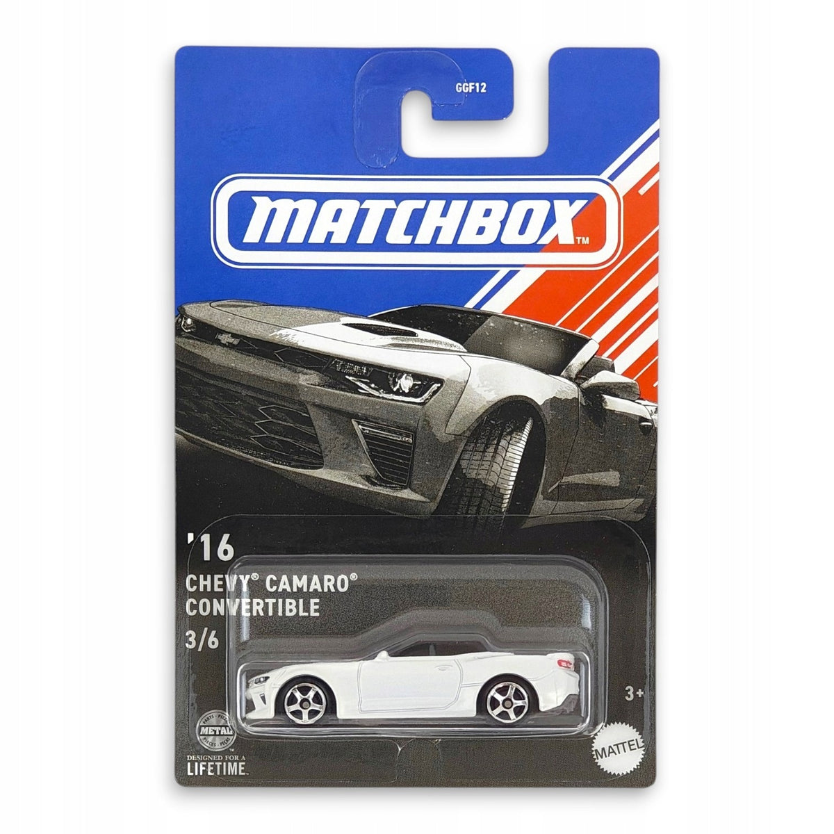 Matchbox - 16 Chevy Camaro Convertible American Convertibles