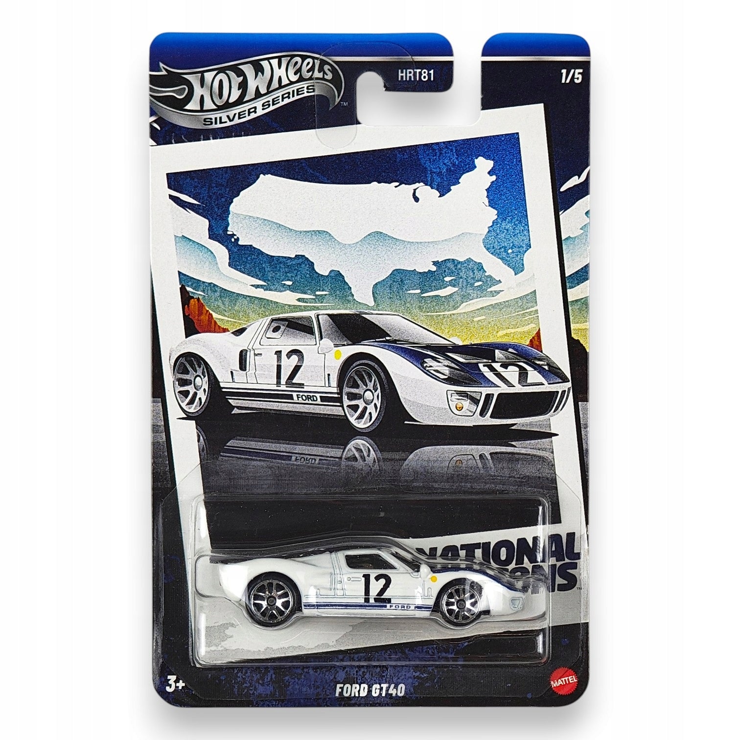 Hot Wheels - Ford GT40 National Icons