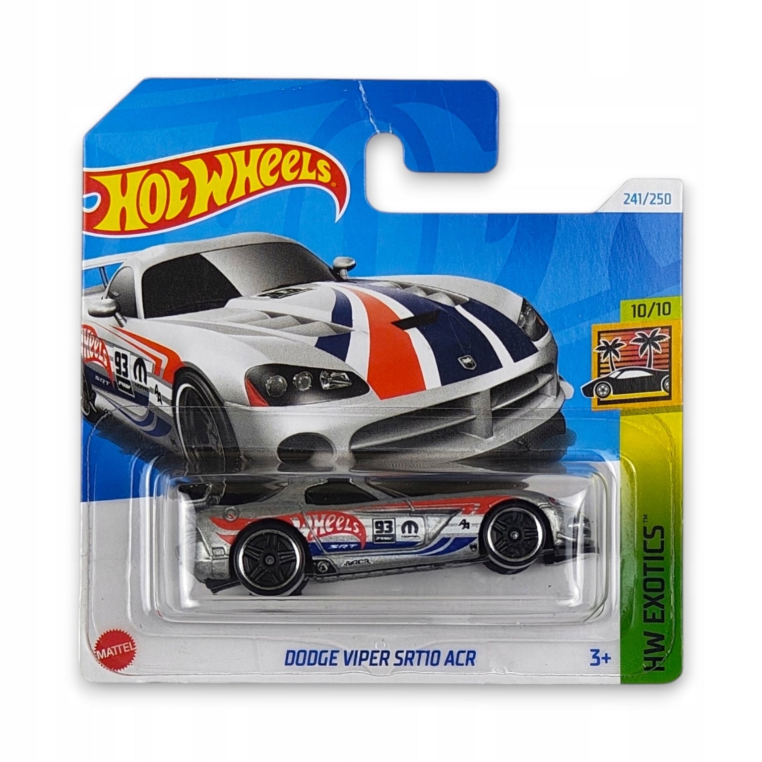 Hot Wheels - Dodge Viper SRT10 ACR OUTLET Delikatne zagięcia