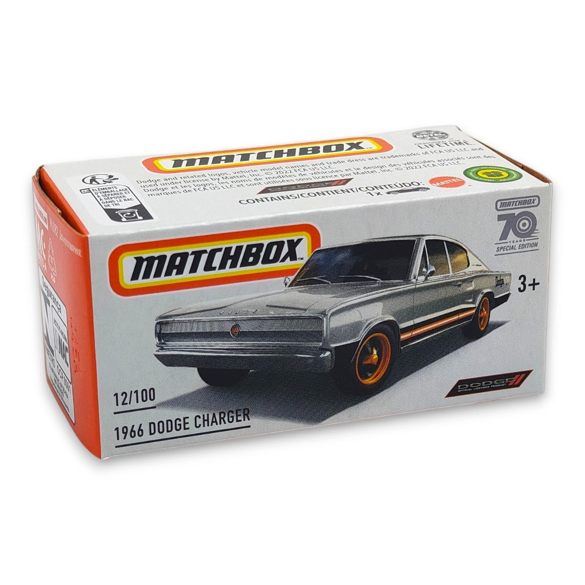 Matchbox - 1966 Dodge Charger