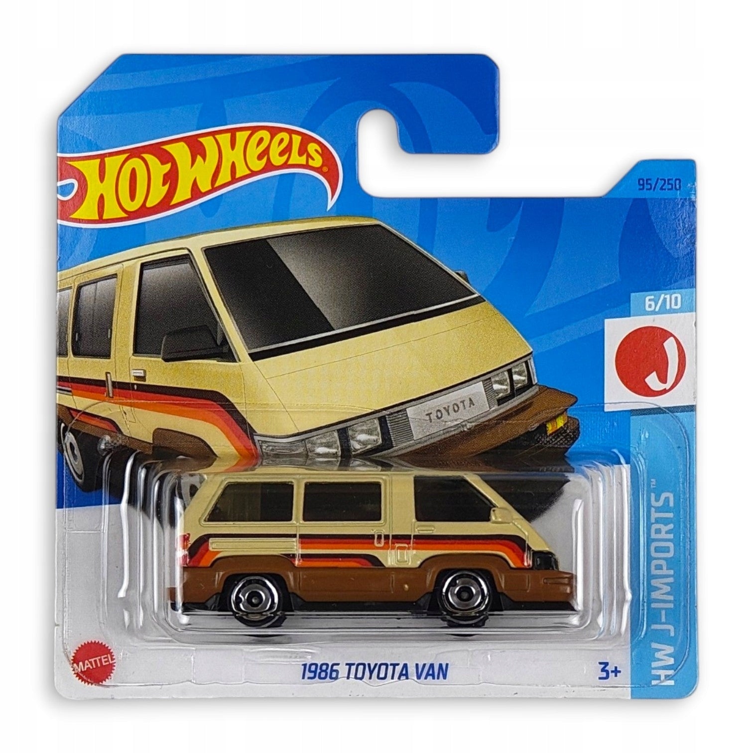 Hot Wheels - 1986 Toyota Van OUTLET Delikatne zagięcia