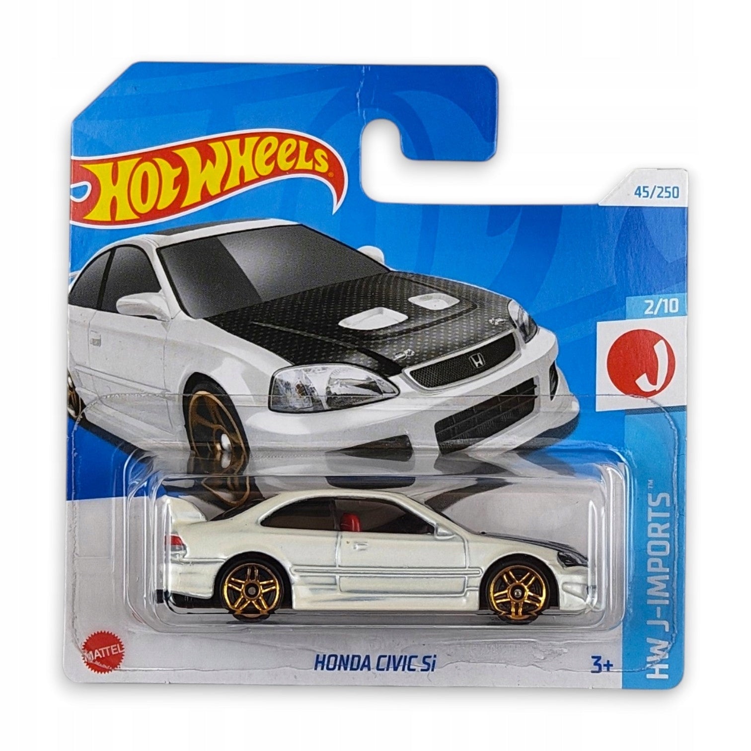 Hot Wheels - Honda Civic Si OUTLET Delikatne zagięcia