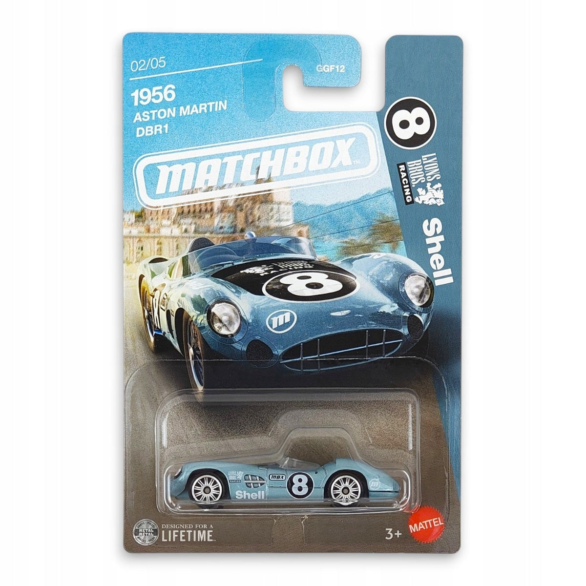 Matchbox - 1956 Aston Martin DBR1 Super Cars